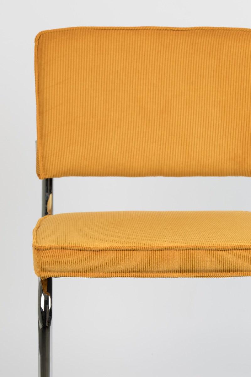 RIDGE RIB chair yellow
