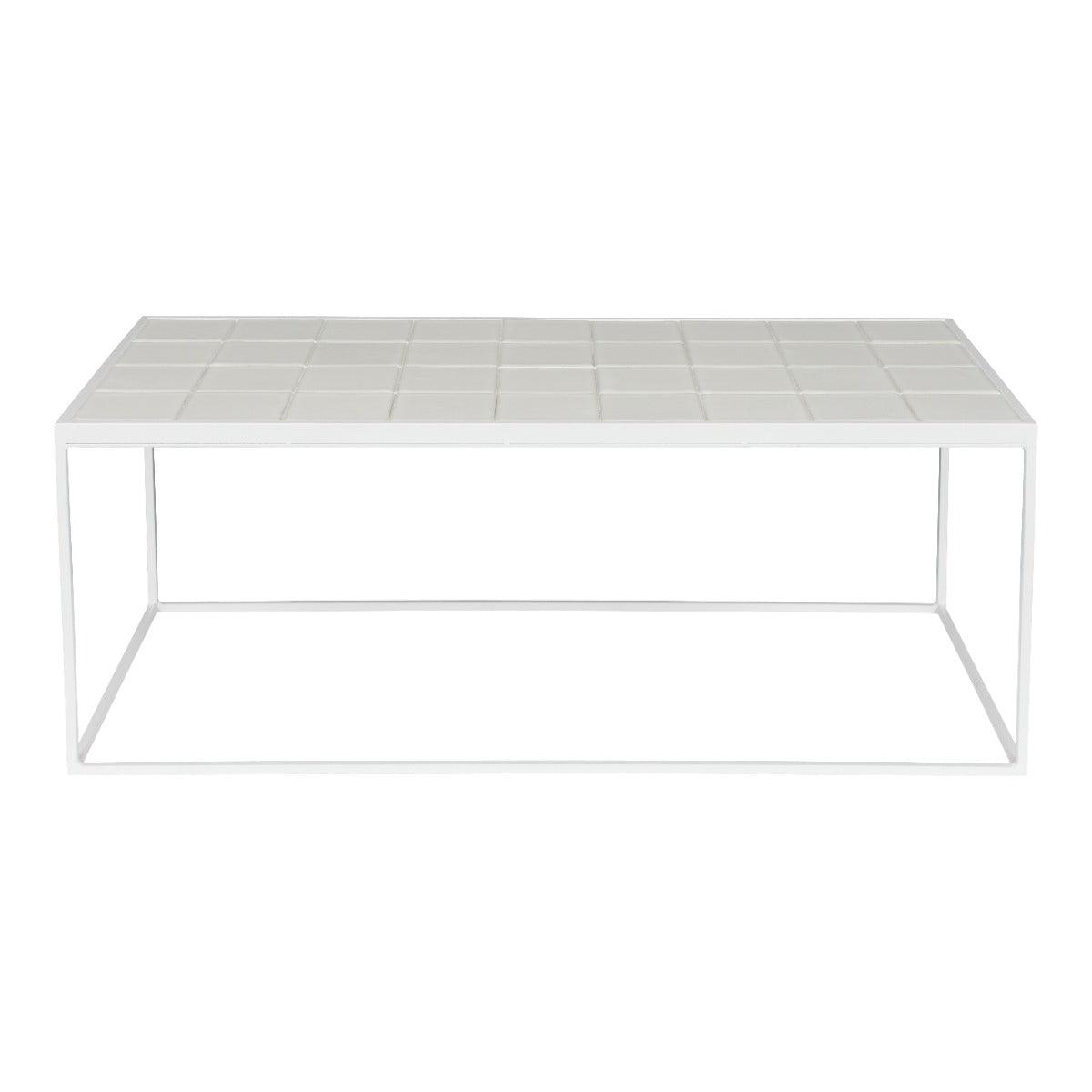 Coffee table GLAZED white, Zuiver, Eye on Design