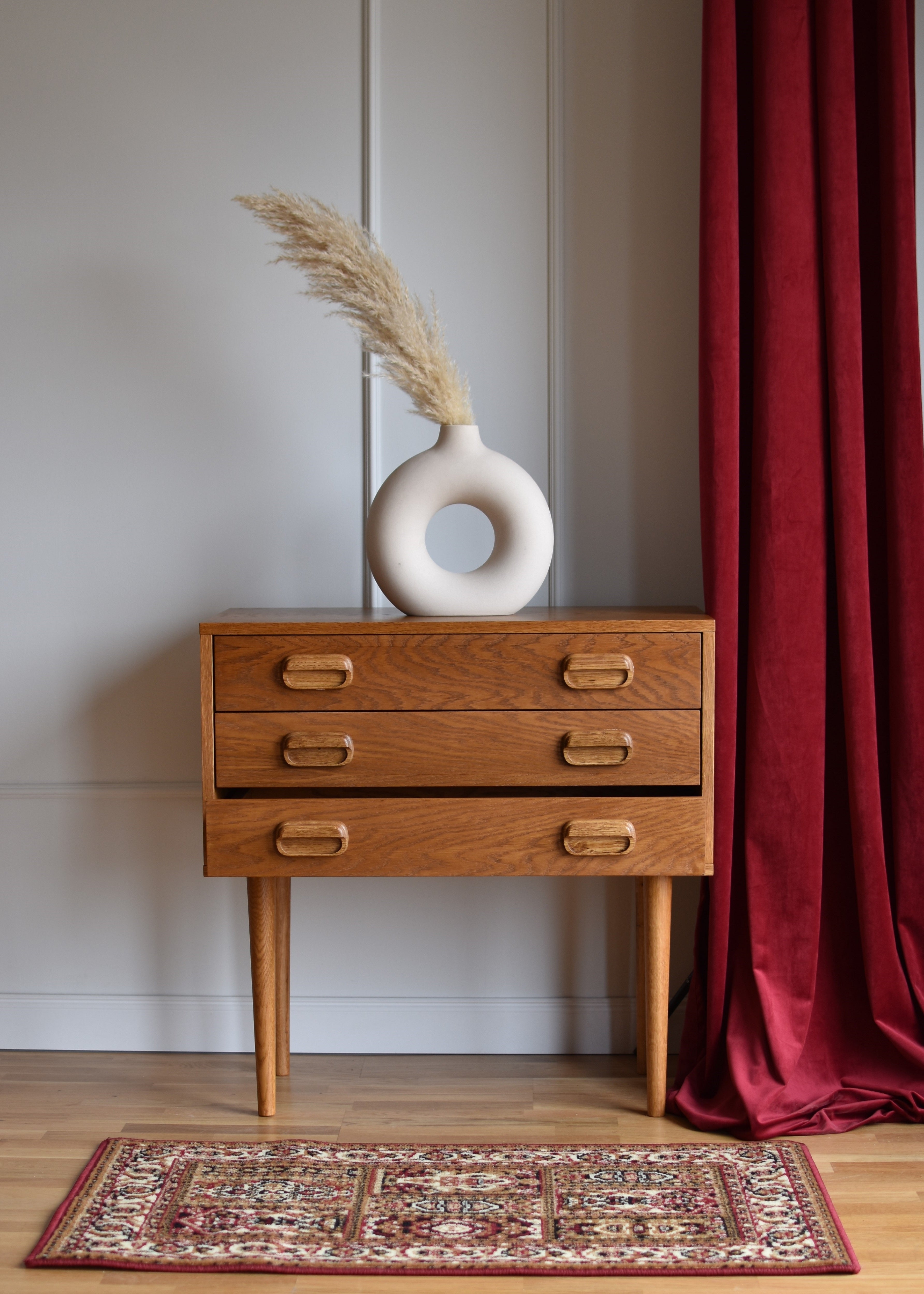CERN chest of drawers oak wood