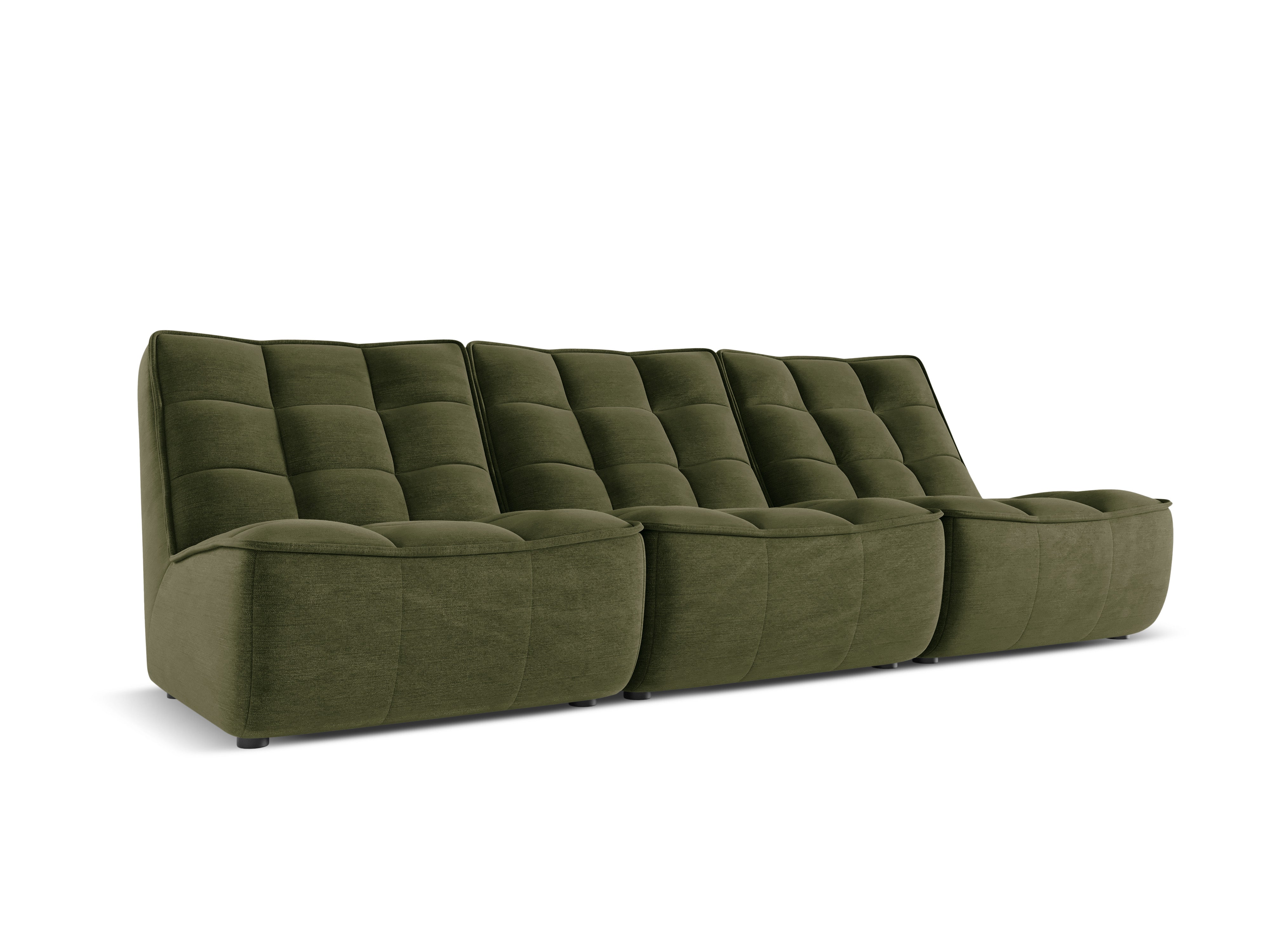 Sofa 3-osobowa MONI zielony, Maison Heritage, Eye on Design