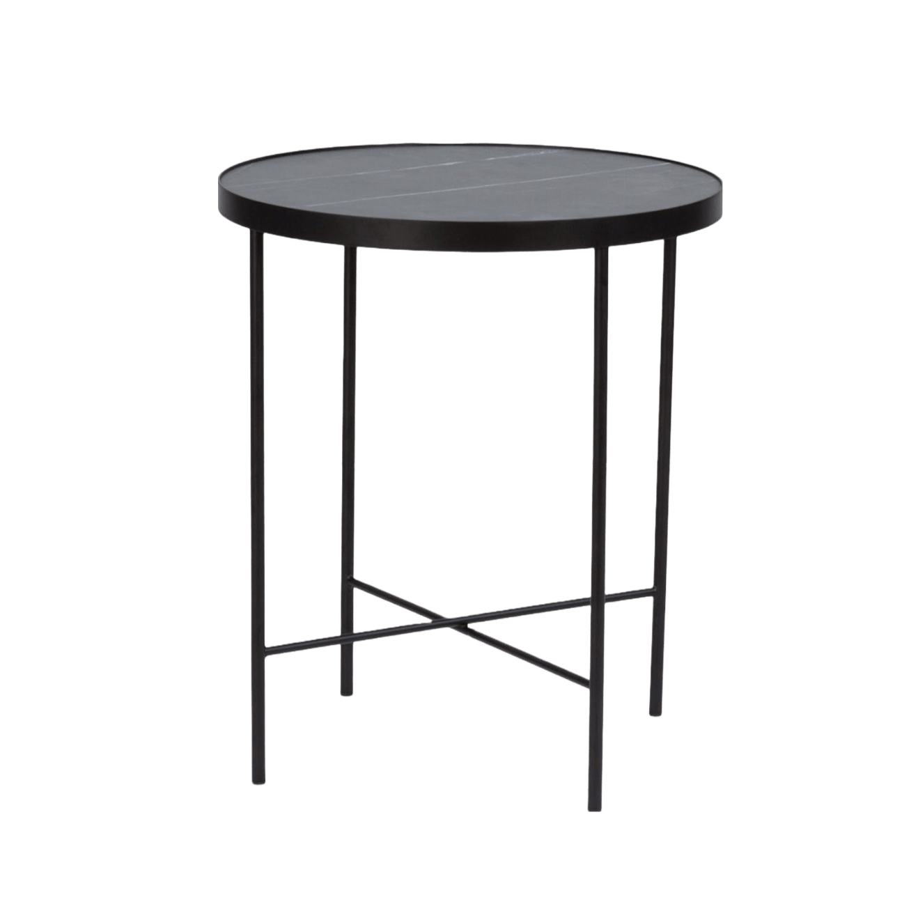 Coffee table HARSTAD #1 grey marble