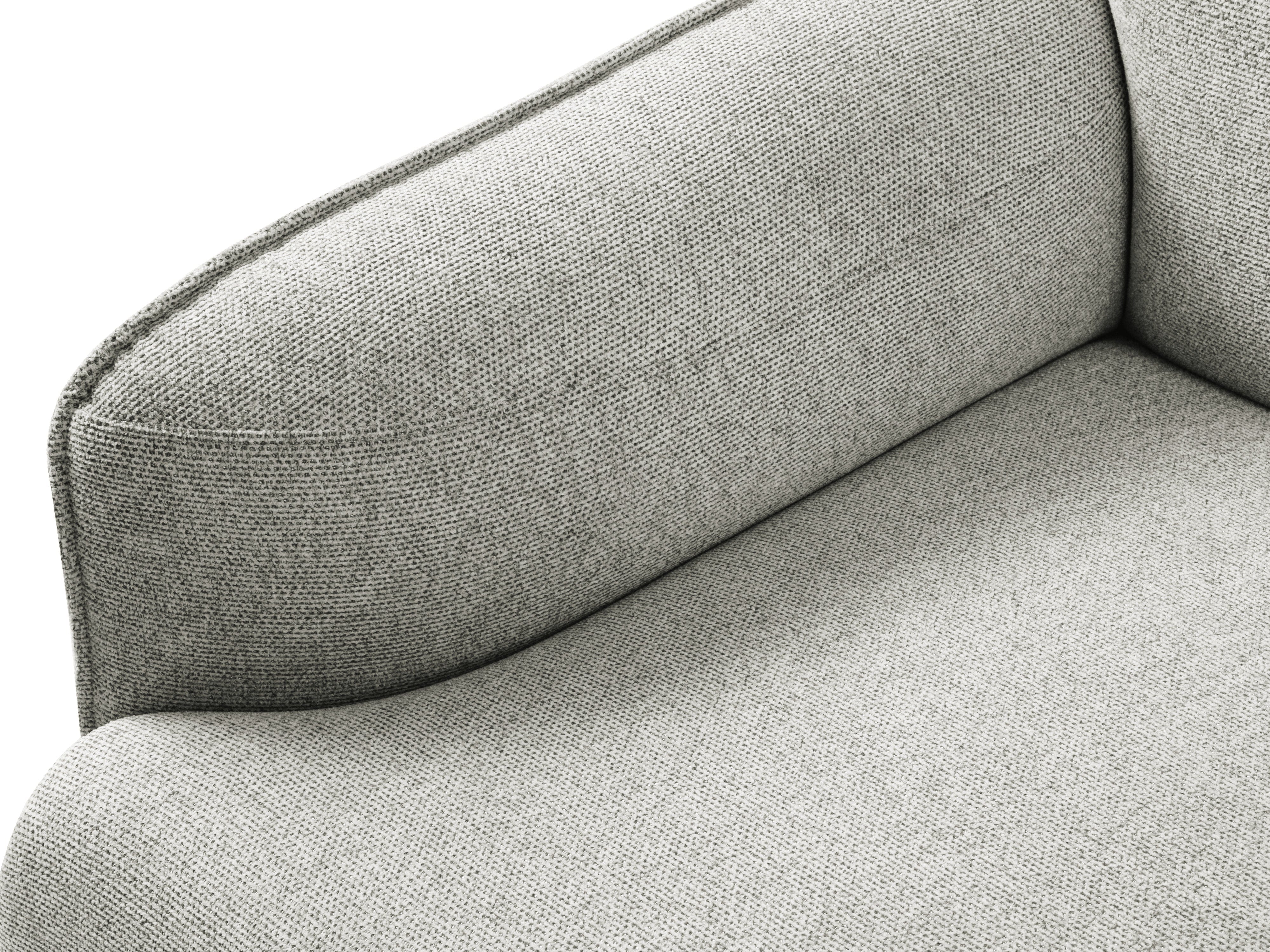 Sofa, "Neso", 2 Seats, 175x90x76
 ,Silver,Black Metal, Windsor & Co, Eye on Design