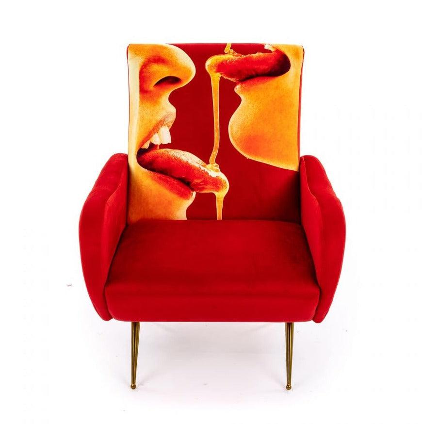 HONEY armchair red