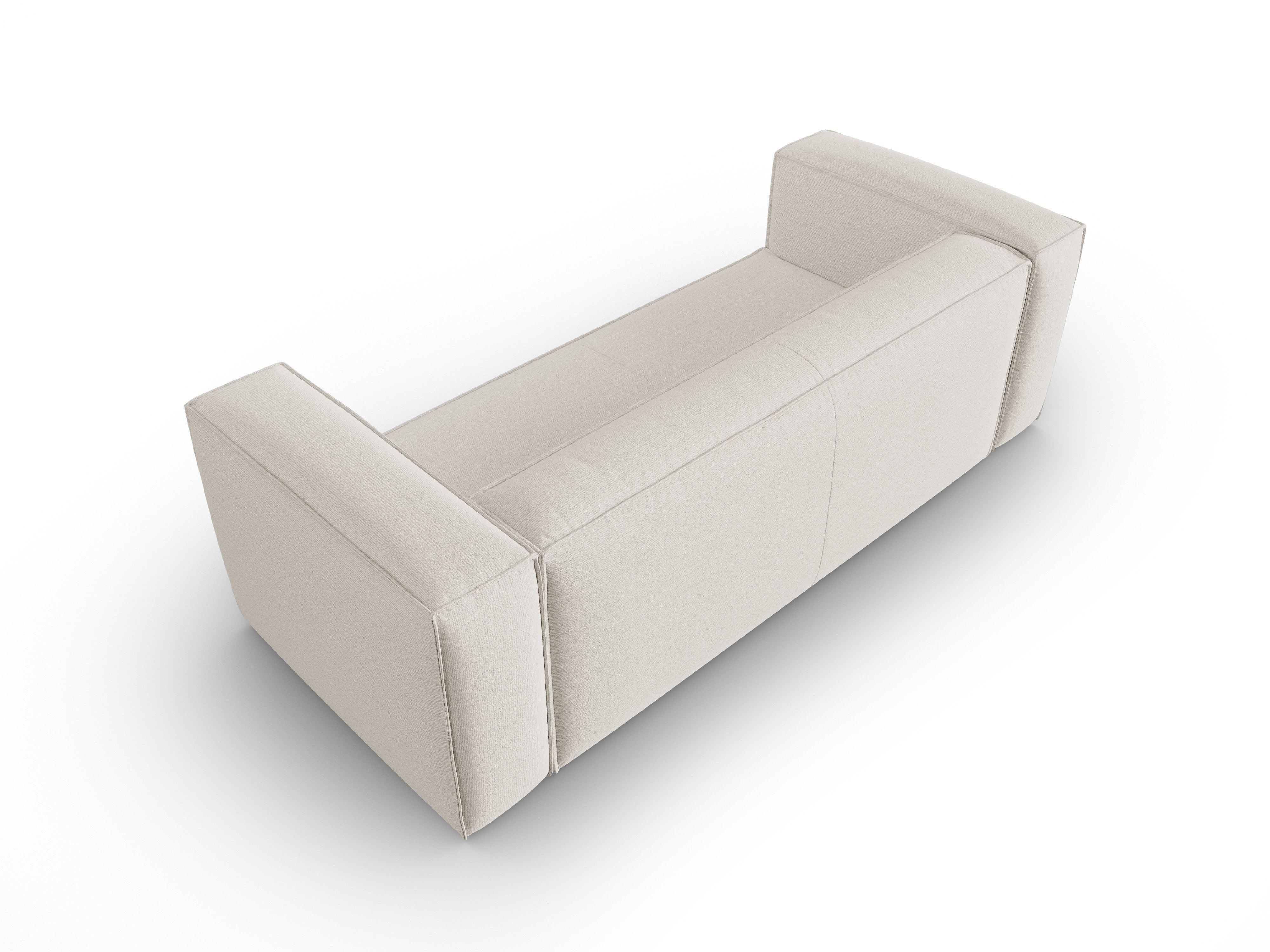 3-seater sofa MACKAY ivory boucle