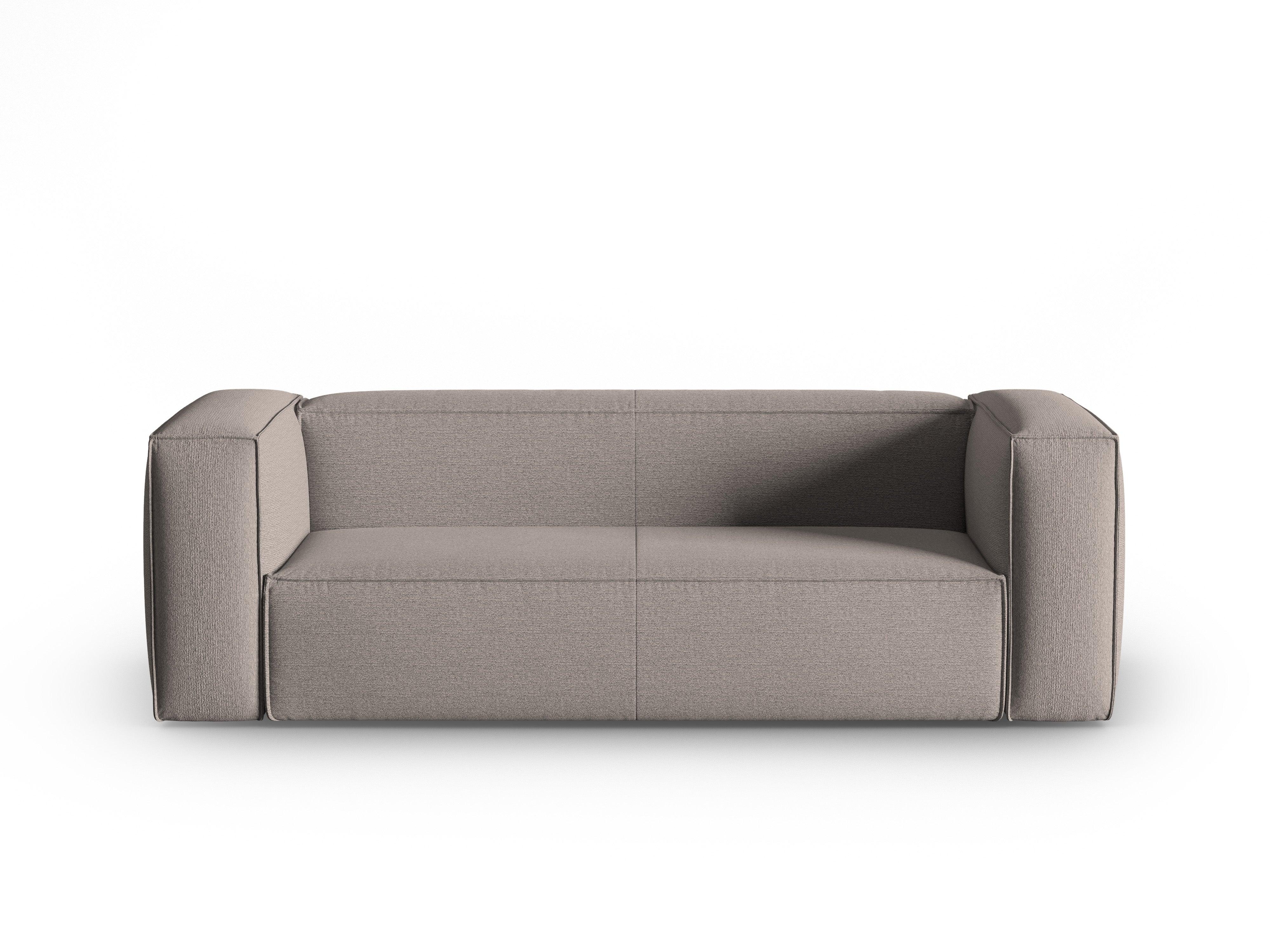 3-seater sofa MACKAY cappuccino boucle