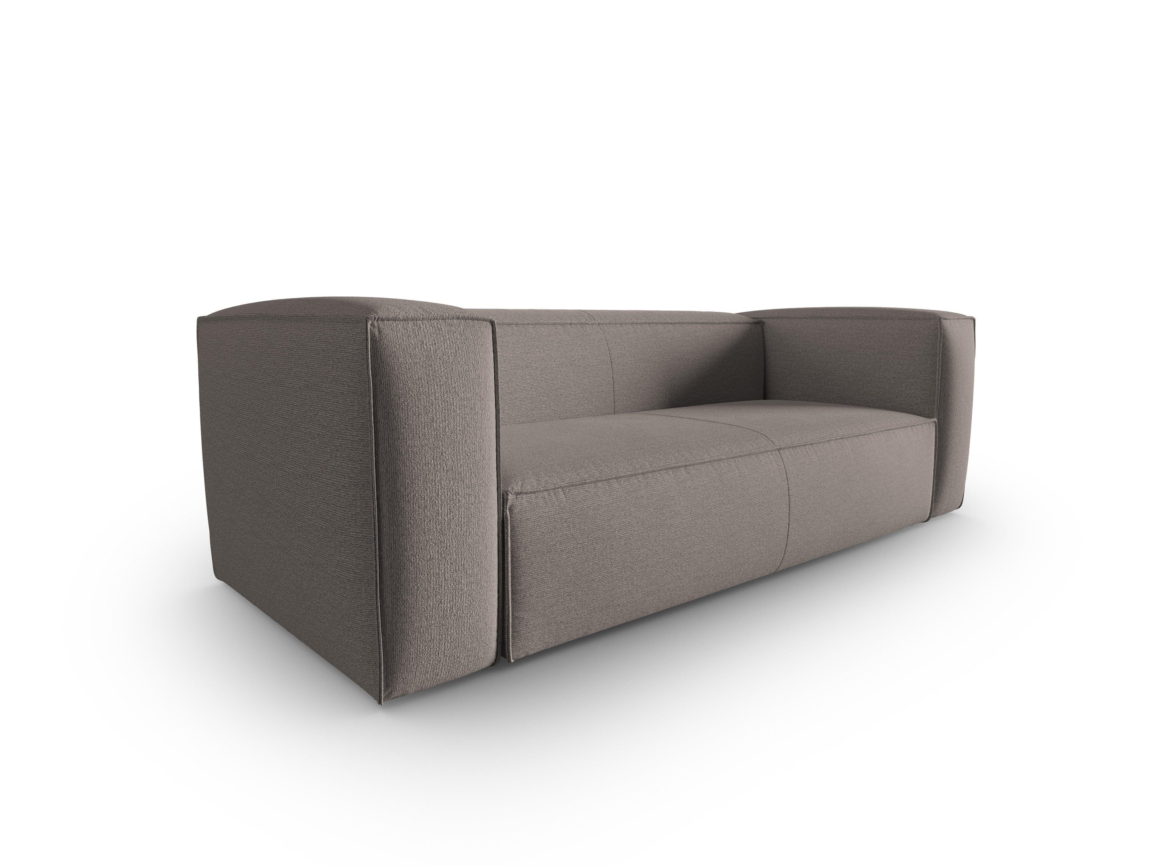 3-seater sofa MACKAY cappuccino boucle