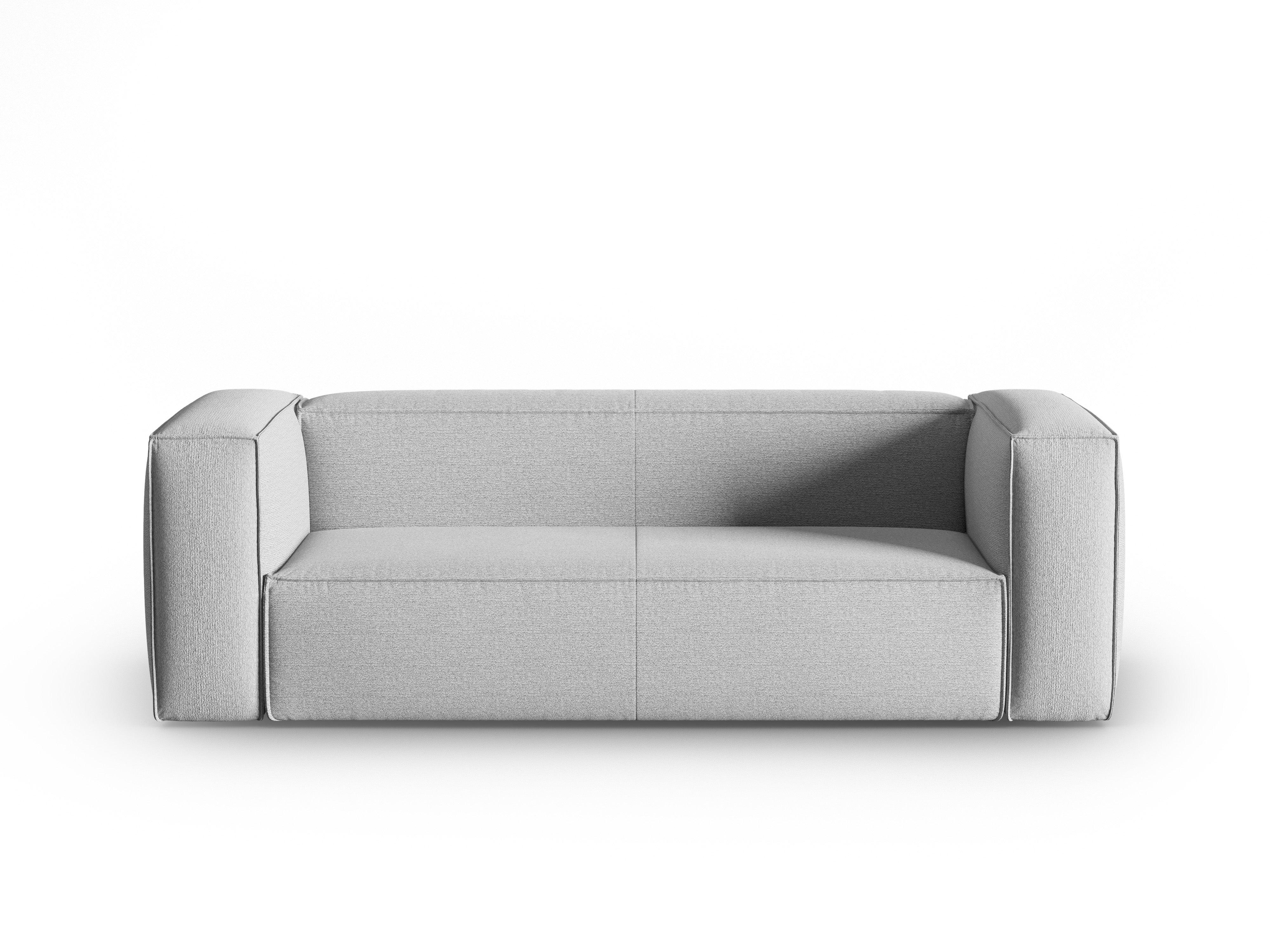 3-seater sofa MACKAY grey boucle