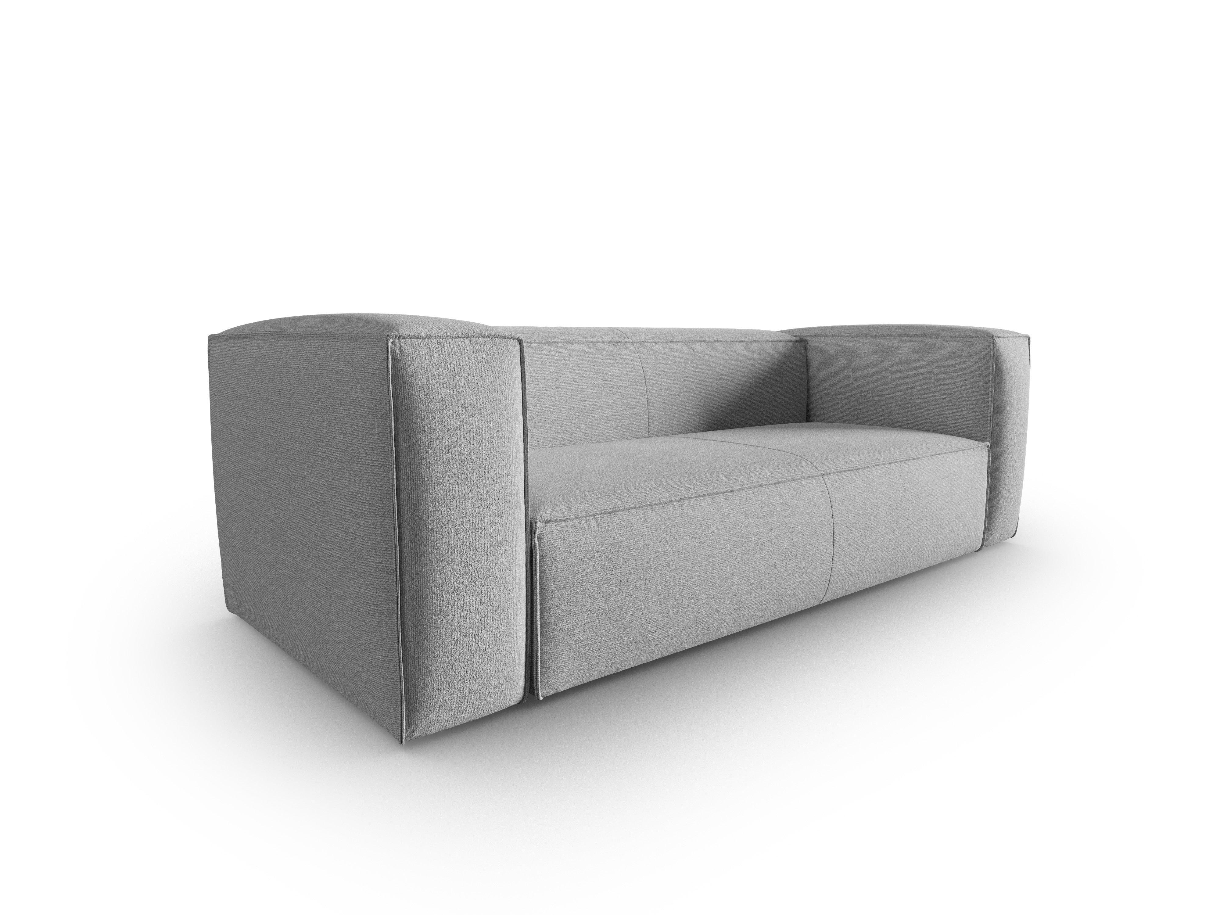 3-seater sofa MACKAY grey boucle