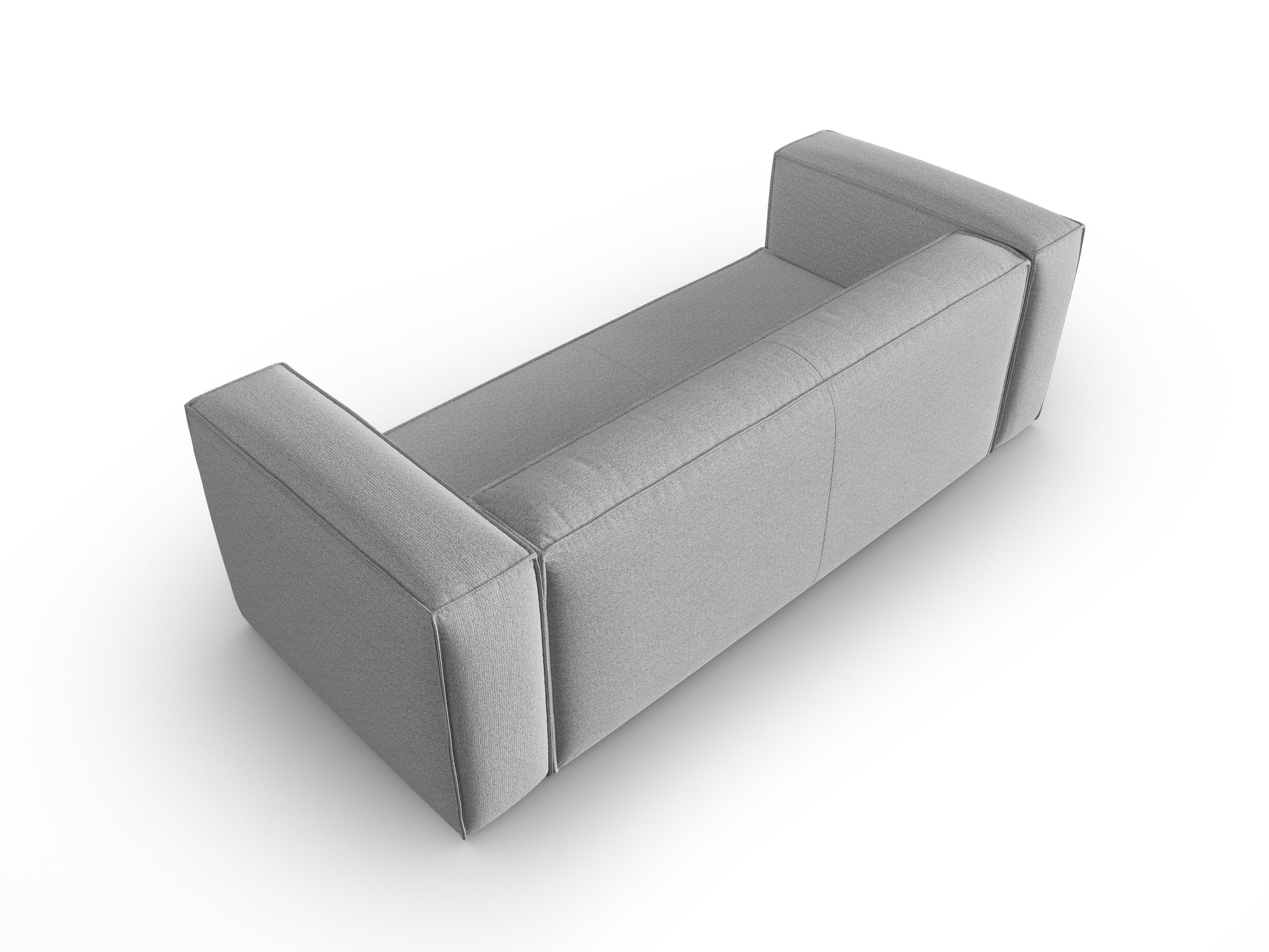 3-seater sofa MACKAY grey boucle