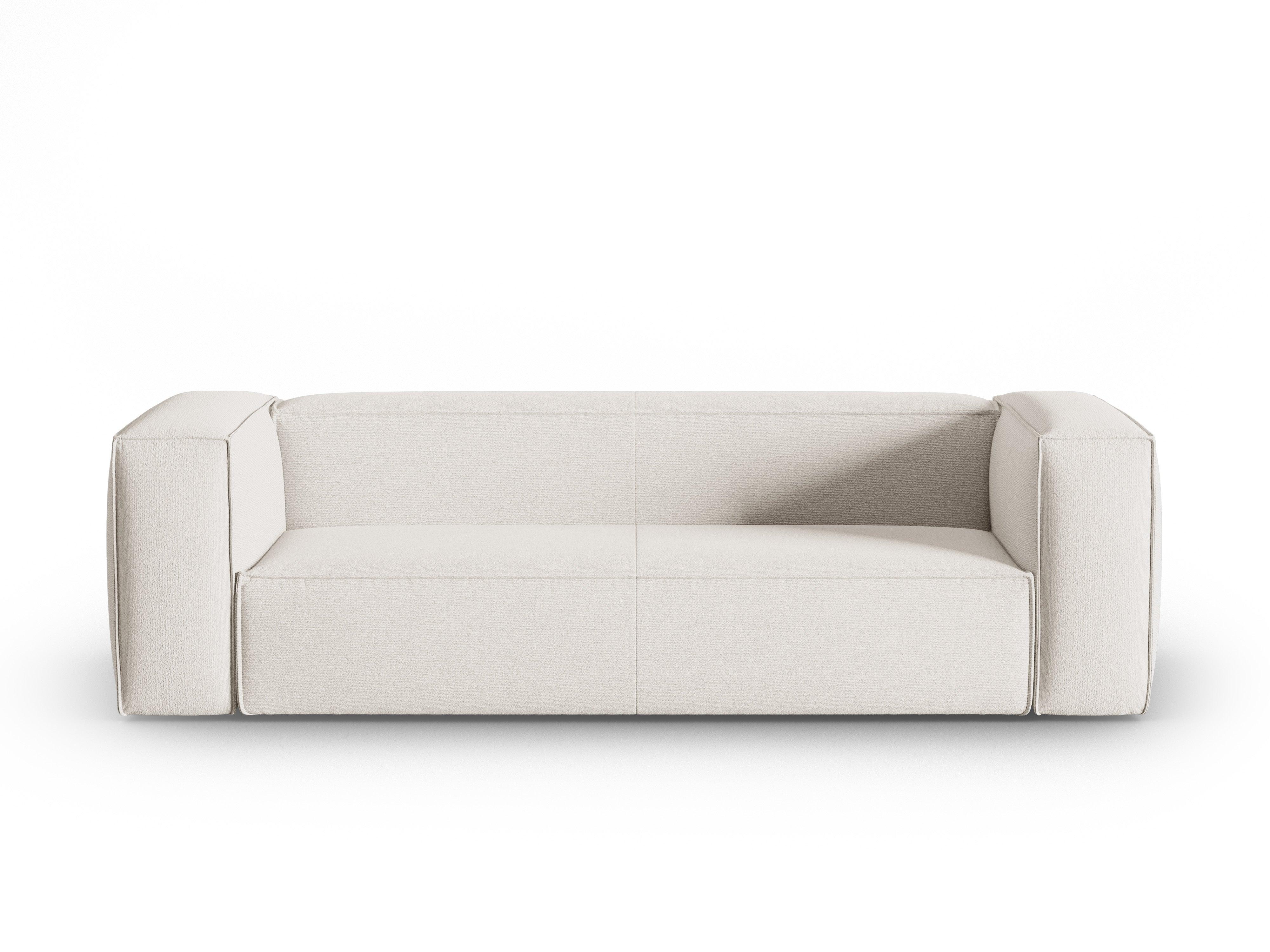 4-seater sofa MACKAY ivory boucle