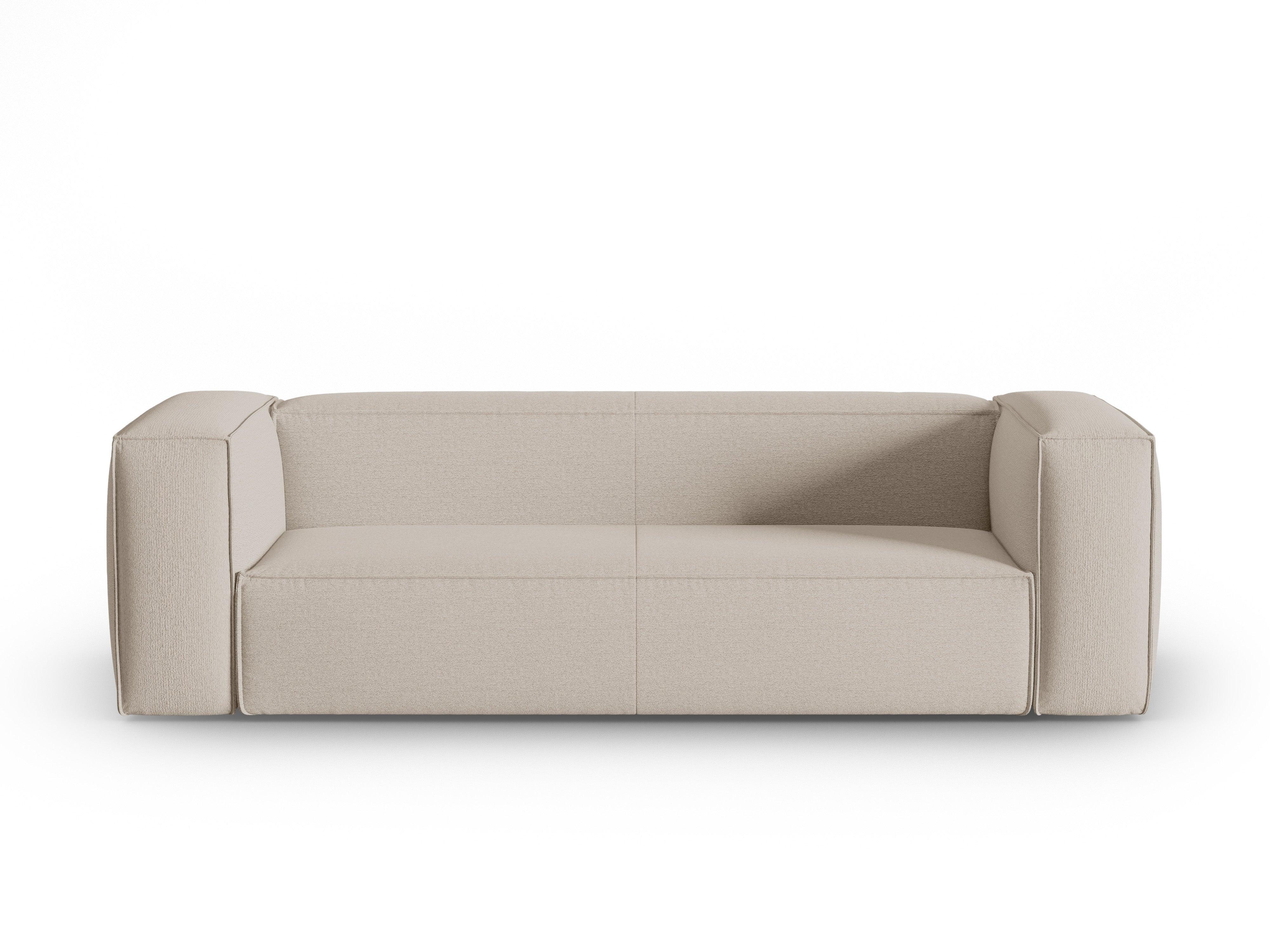 4-seater sofa MACKAY beige boucle