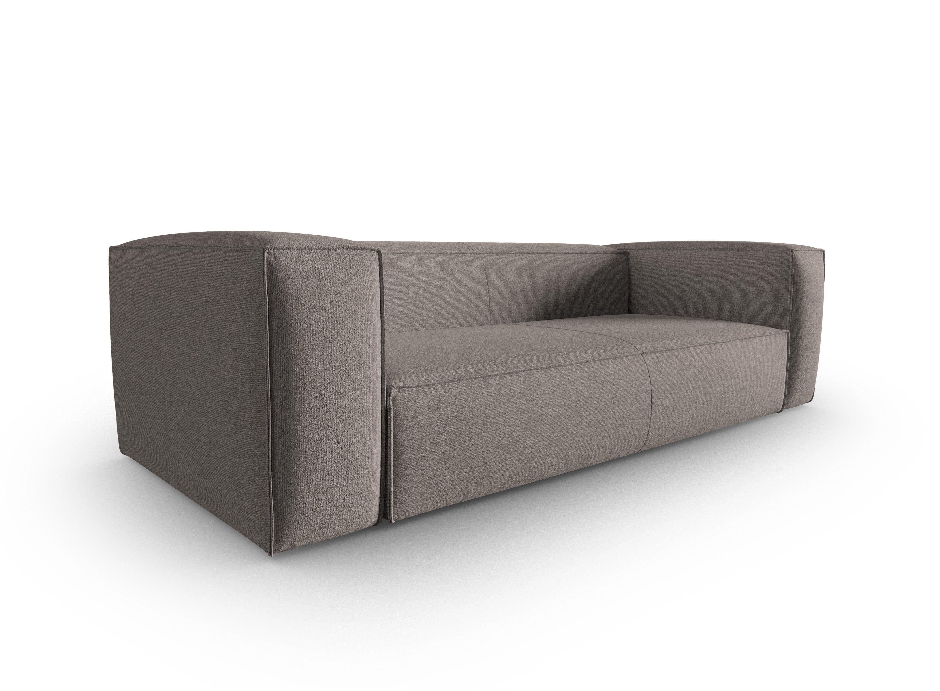 4-seater sofa MACKAY cappuccino boucle