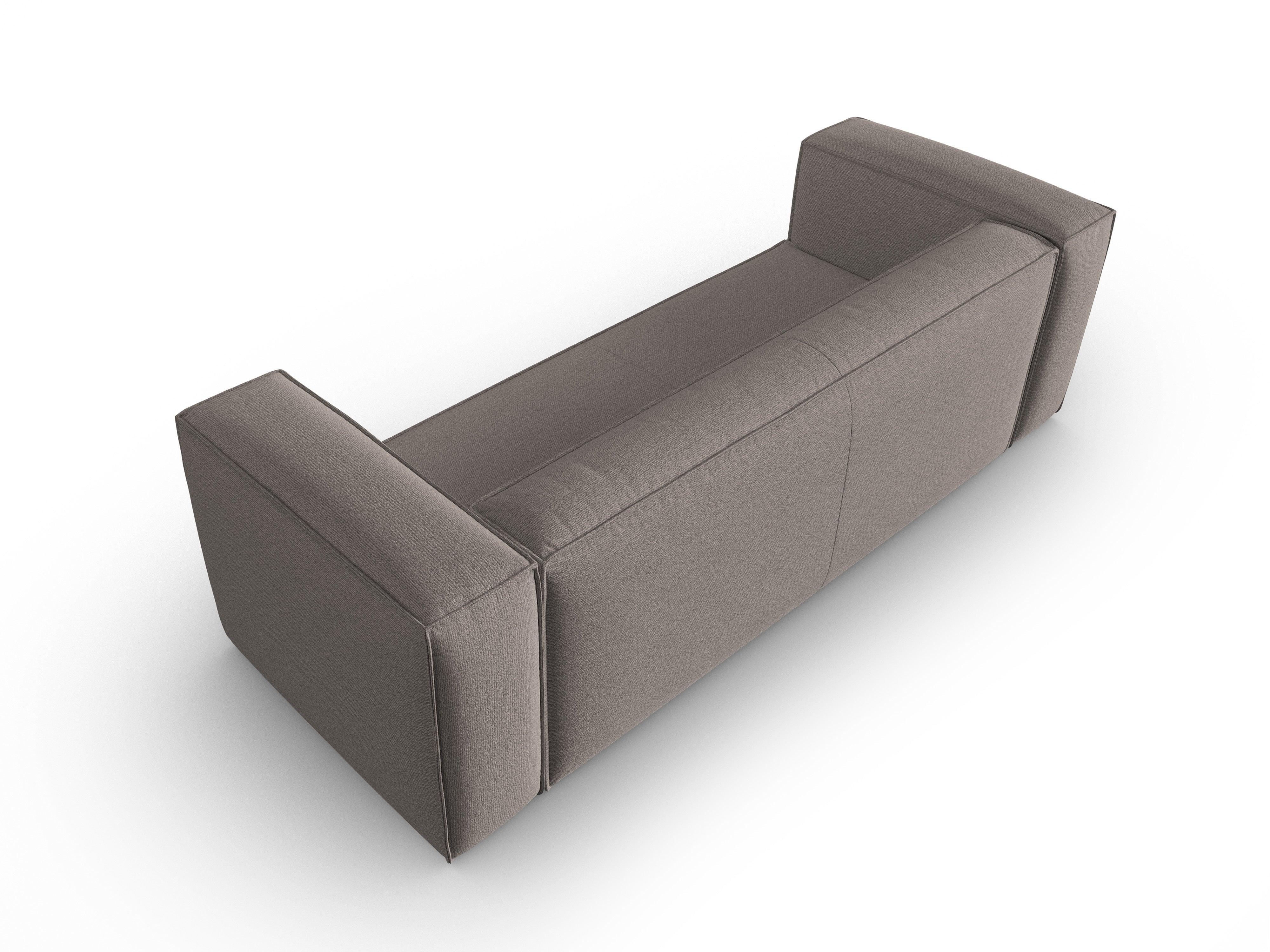 4-seater sofa MACKAY cappuccino boucle