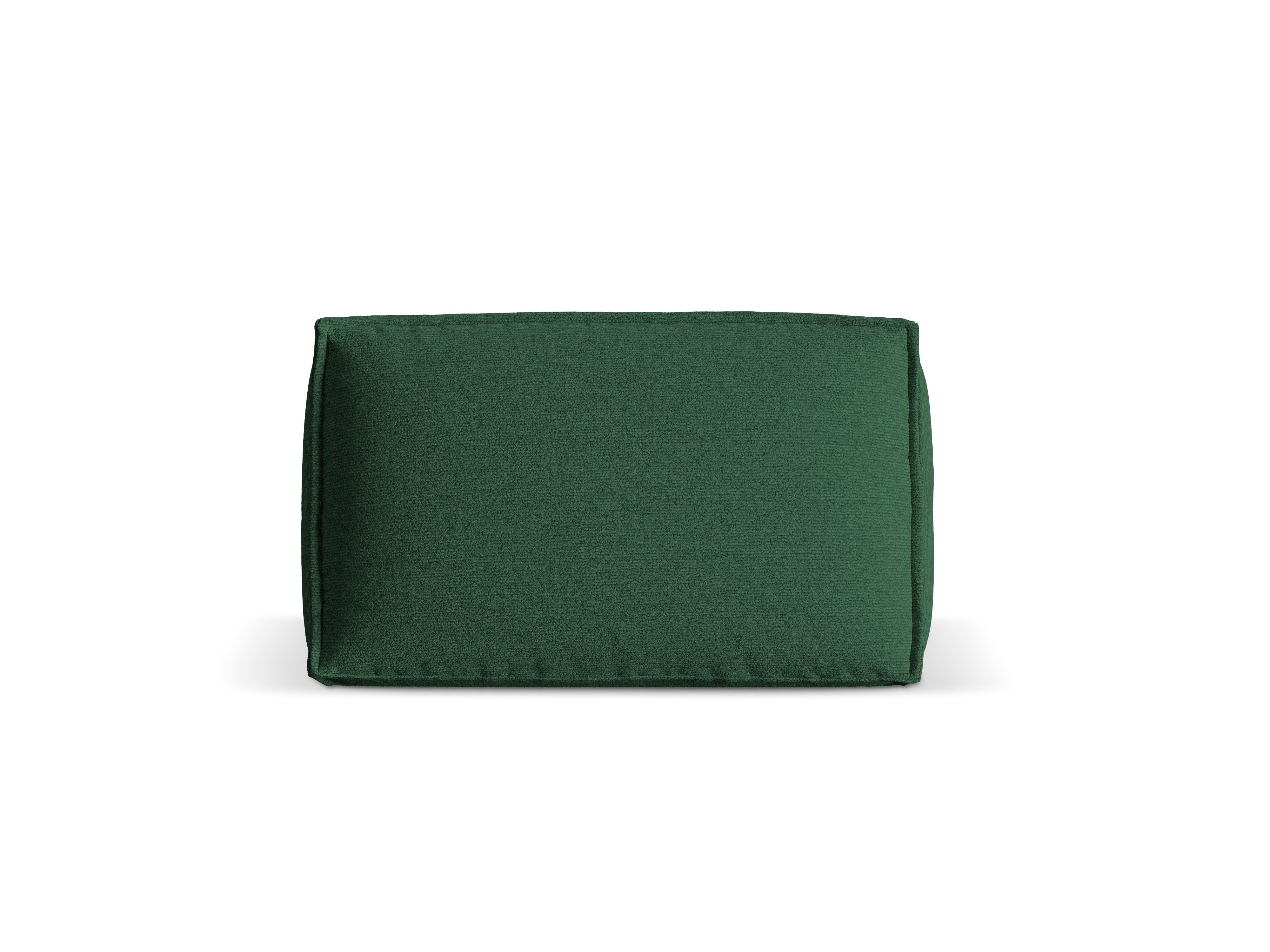 MACKAY green boucle pillow