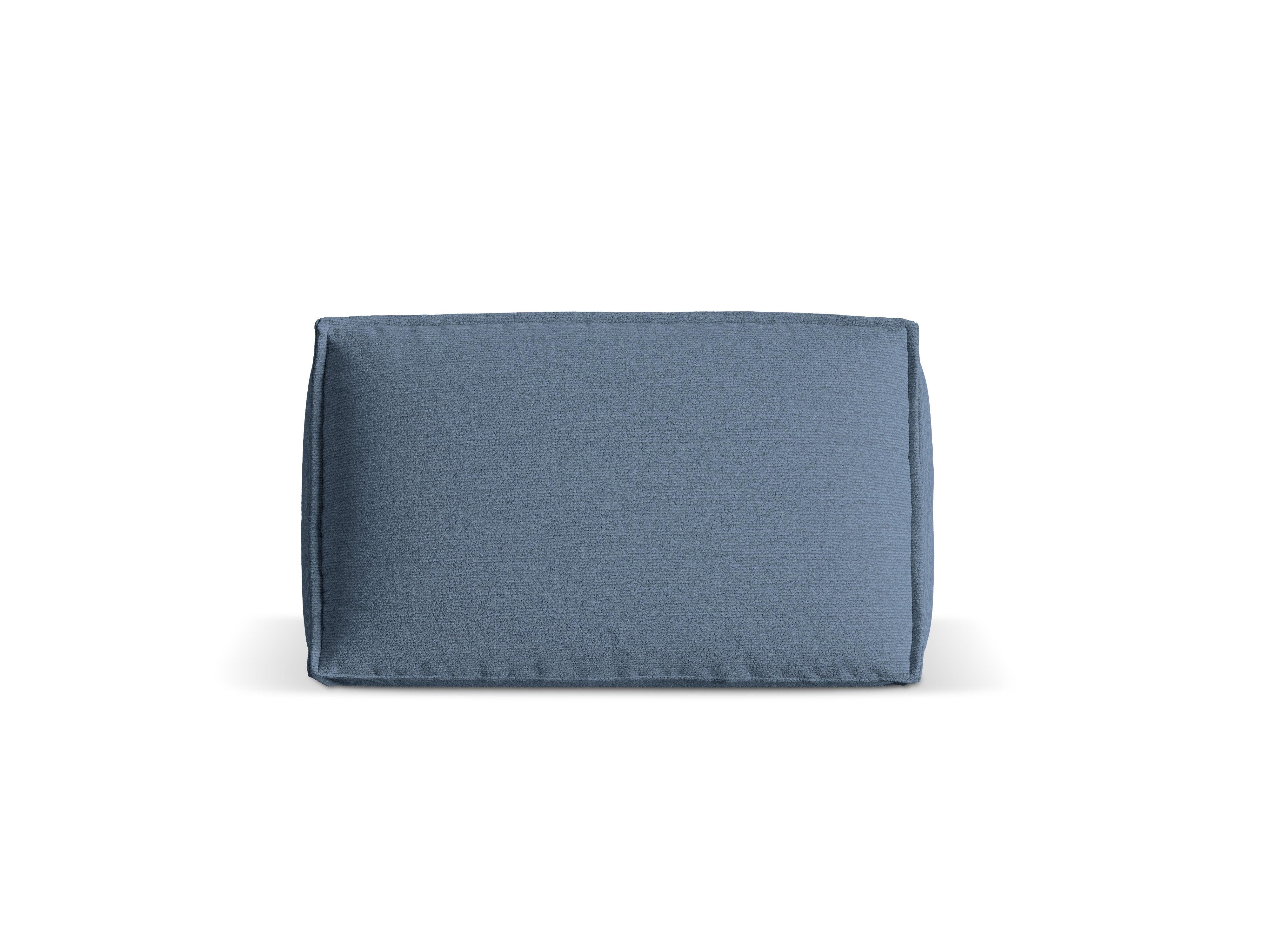 MACKAY blue boucle pillow