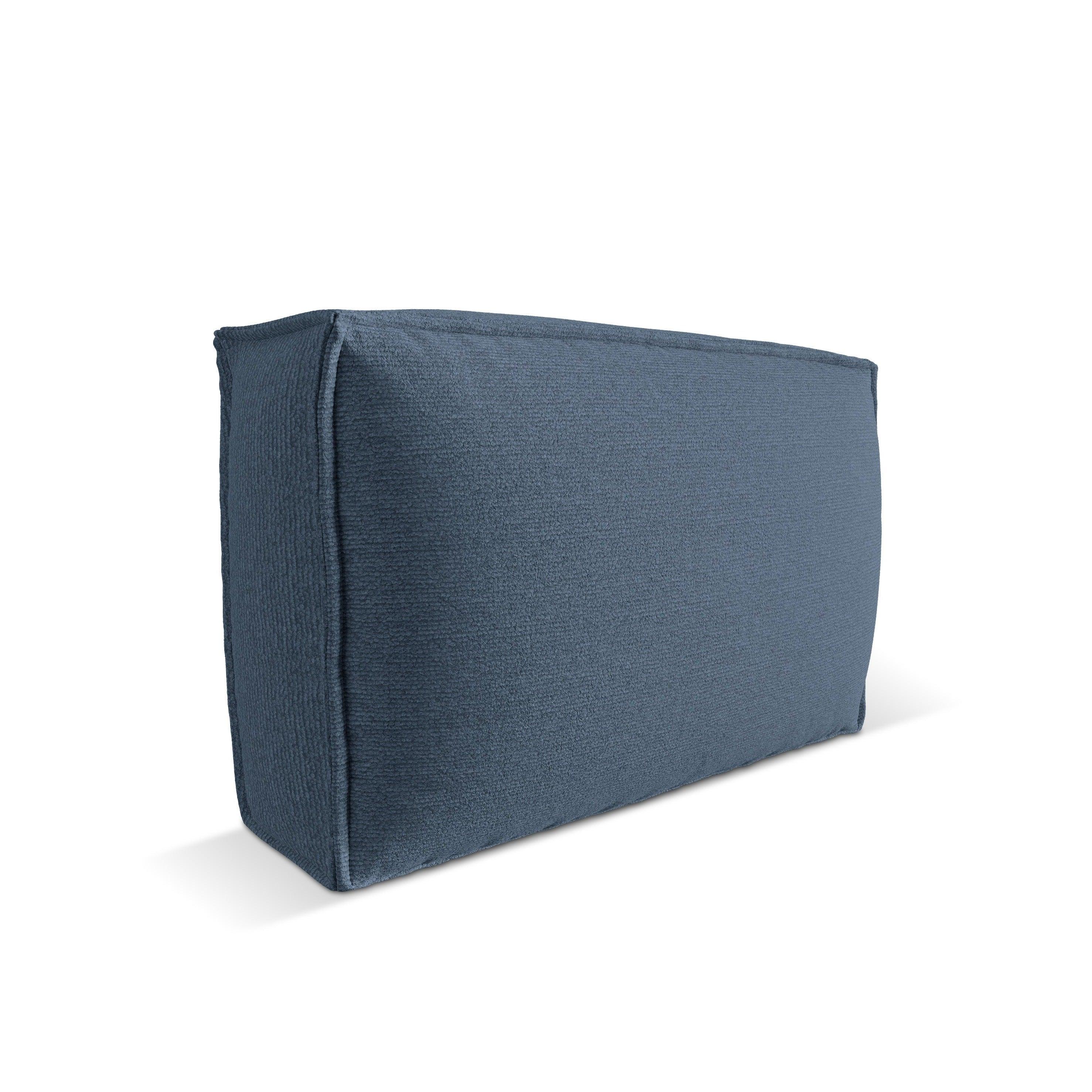 MACKAY blue boucle pillow