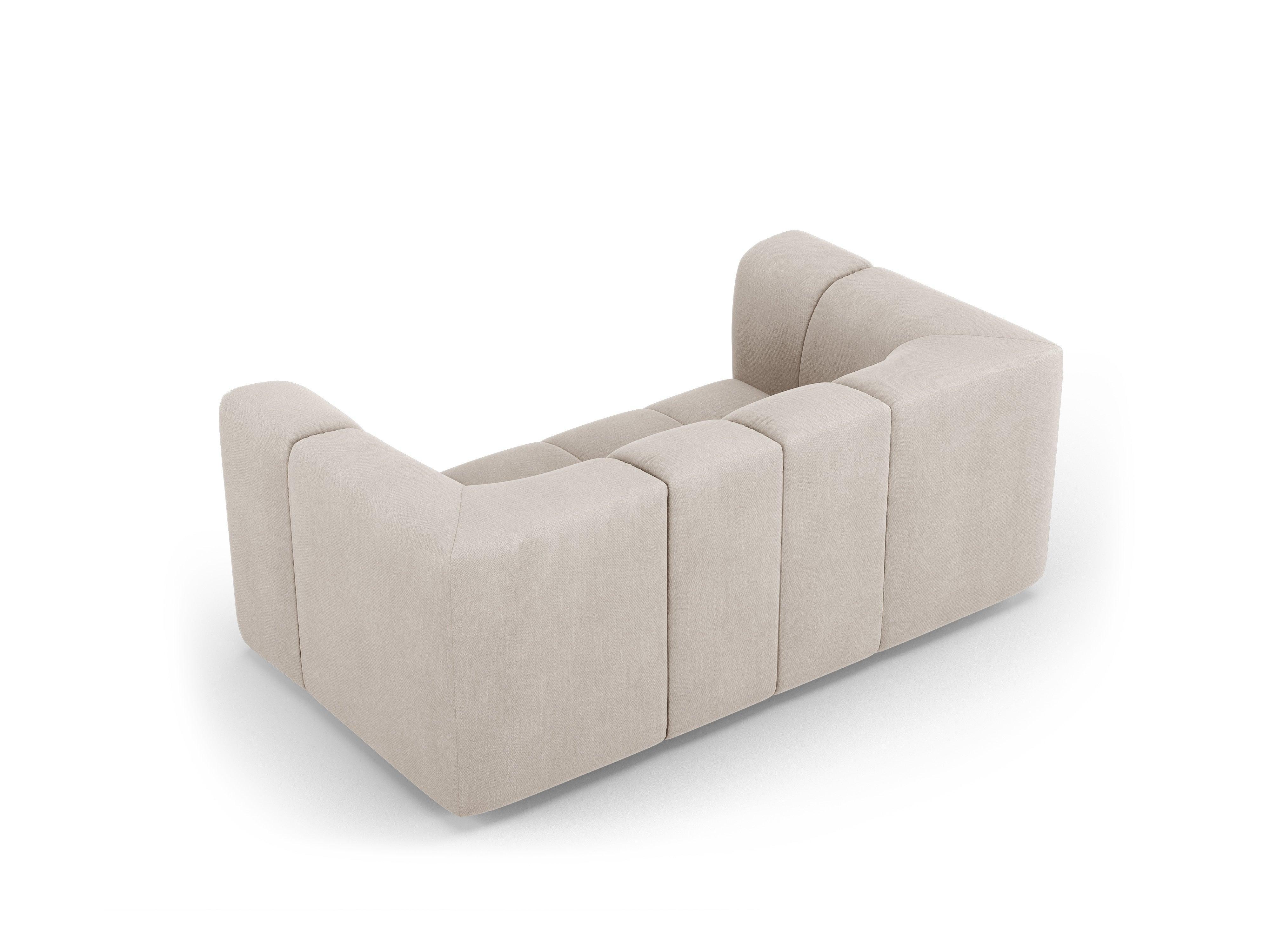 2-seater sofa FRANCESCA beige chenille Milo Casa Eye on Design