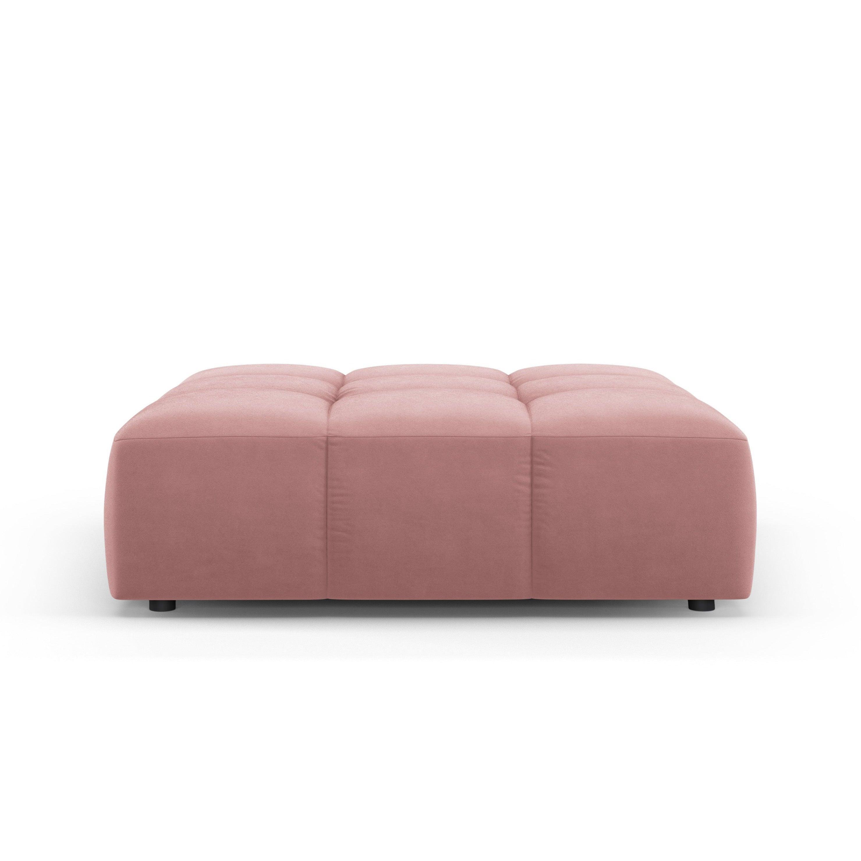 Velvet pouffe FRANCESCA pink Milo Casa Eye on Design