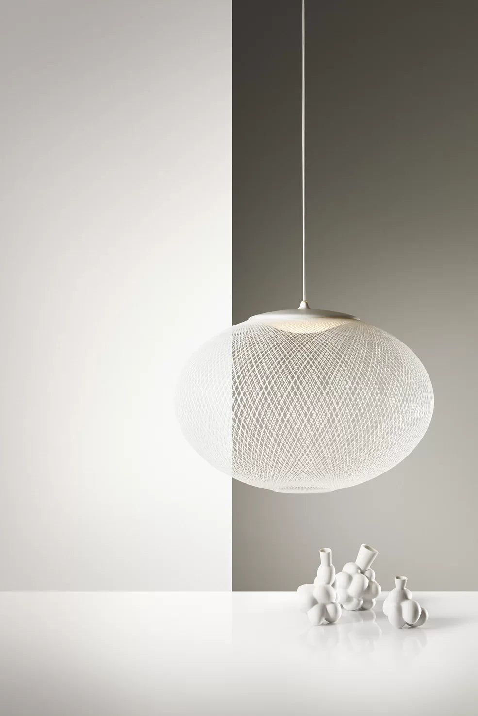 Suspension lamp NR2 white