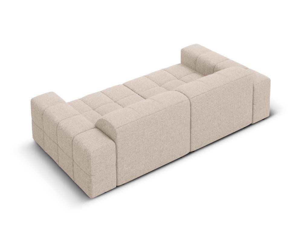 CHICAGO 3-seater sofa beige chenille Cosmopolitan Design Eye on Design