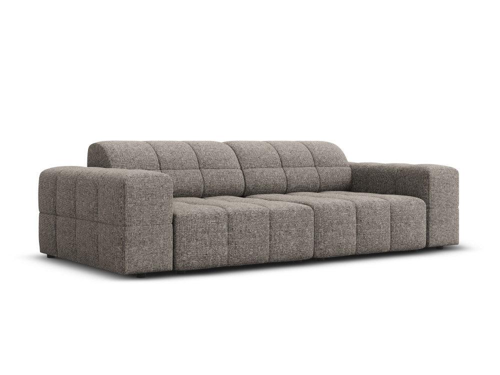 CHICAGO 3 seater sofa grey chenille Cosmopolitan Design Eye on Design