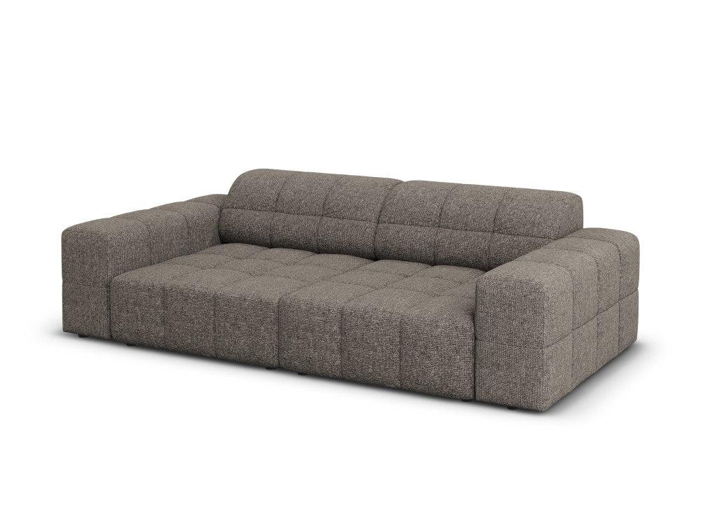 3 seater sofa CHICAGO gray chenille Cosmopolitan Design Eye on Design