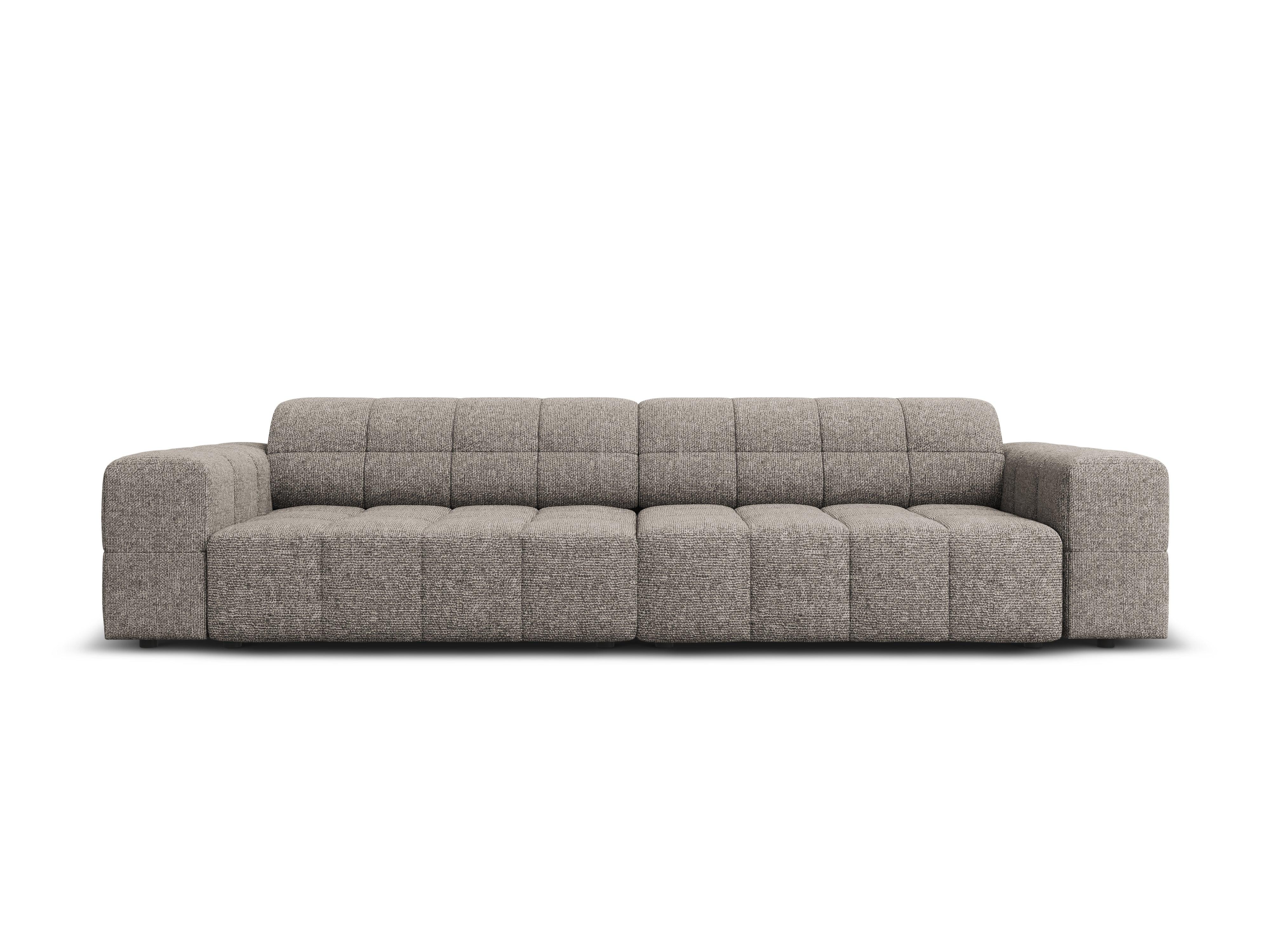 4-seater sofa CHICAGO gray chenille Cosmopolitan Design Eye on Design