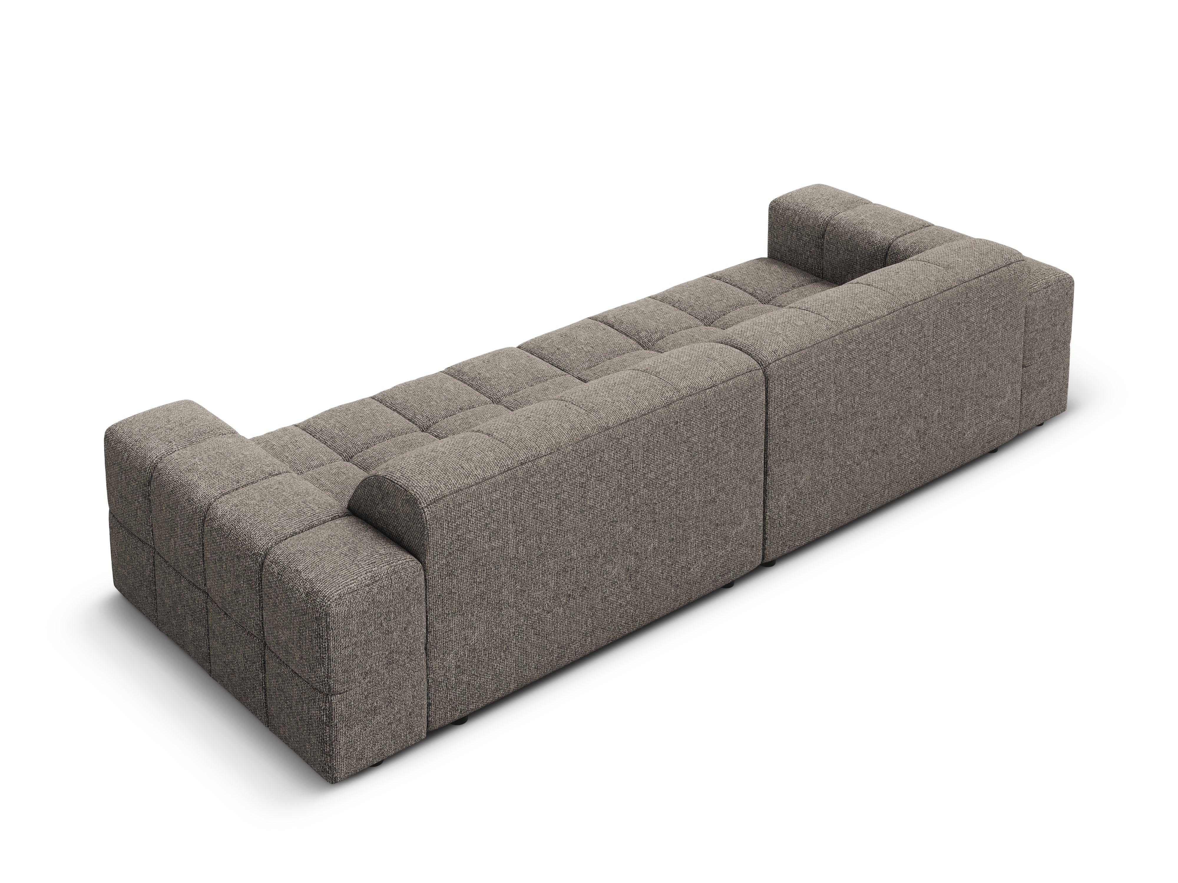 4-seater sofa CHICAGO gray chenille Cosmopolitan Design Eye on Design