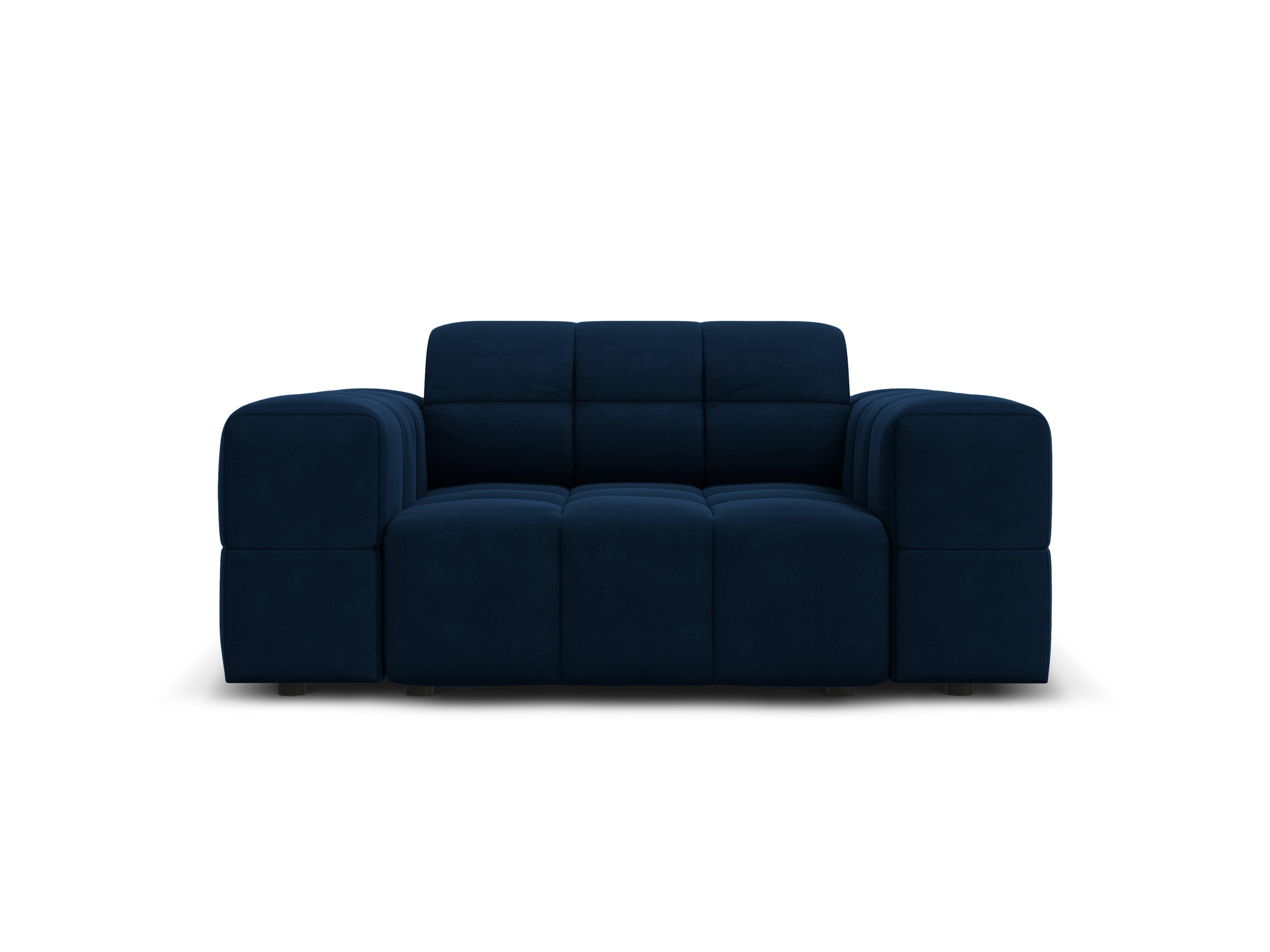 CHICAGO velvet armchair royal blue Cosmopolitan Design Eye on Design