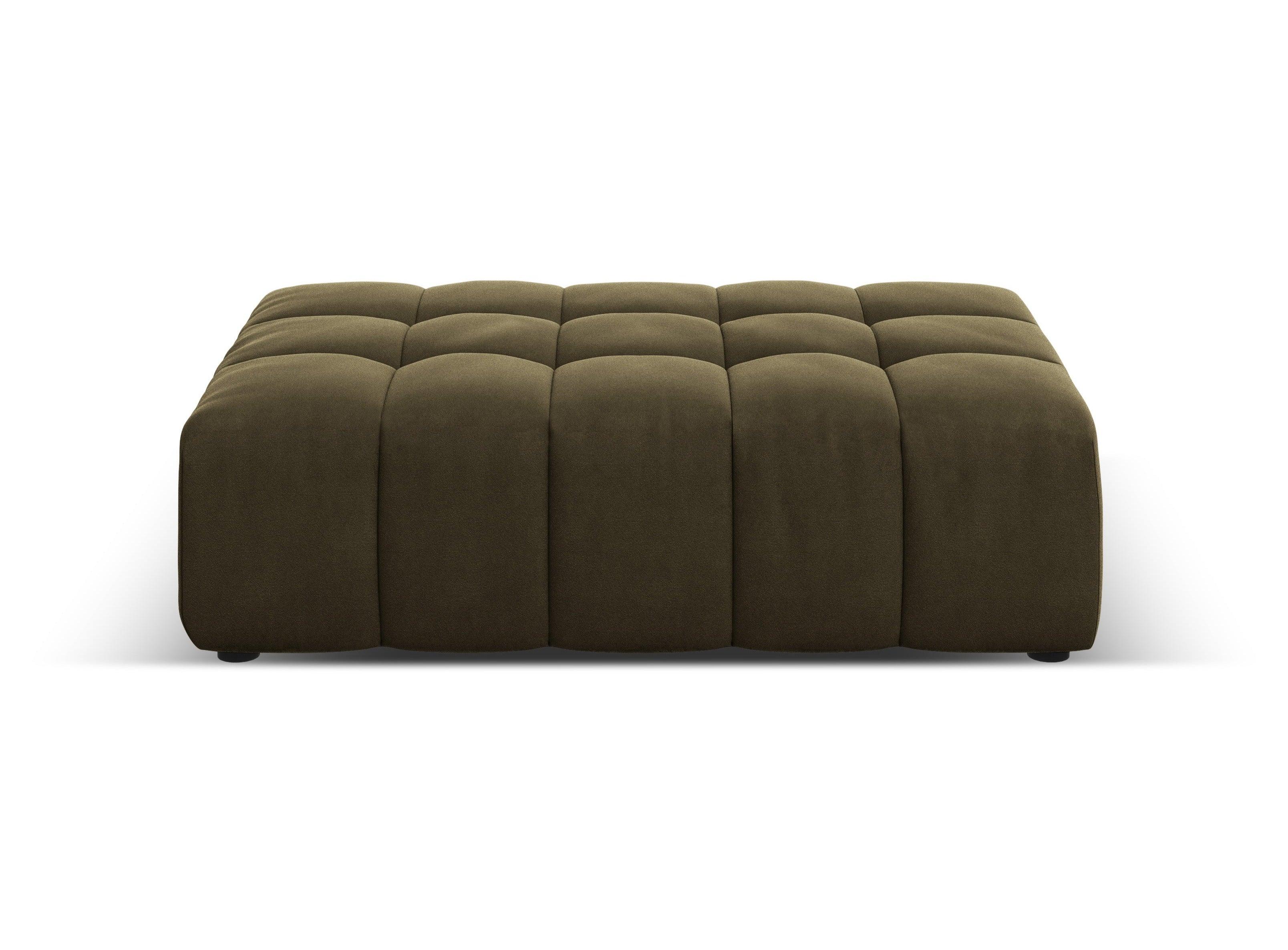 CHICAGO velvet pouf olive Cosmopolitan Design Eye on Design