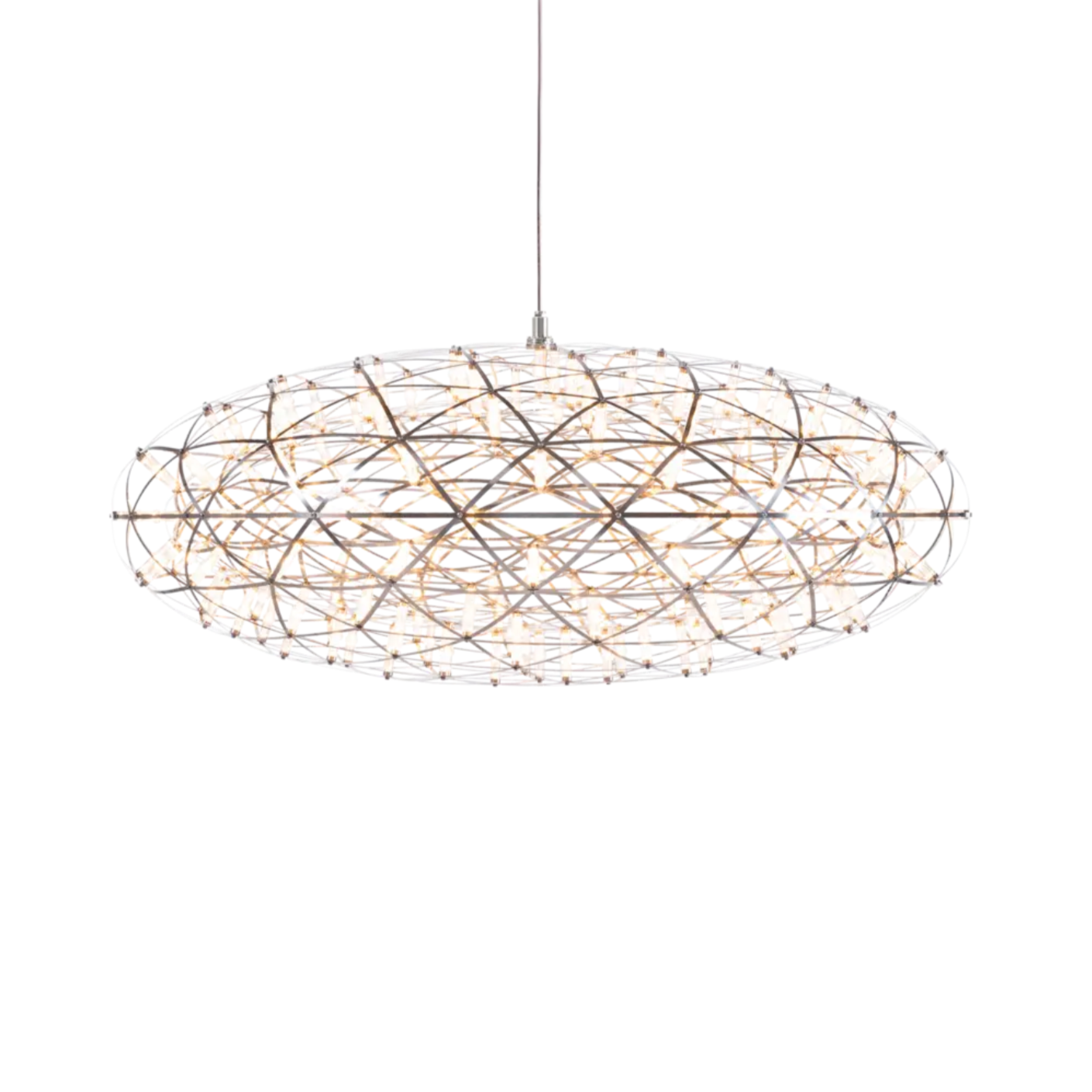 Chandelier RAIMOND II ZAFU stainless steel