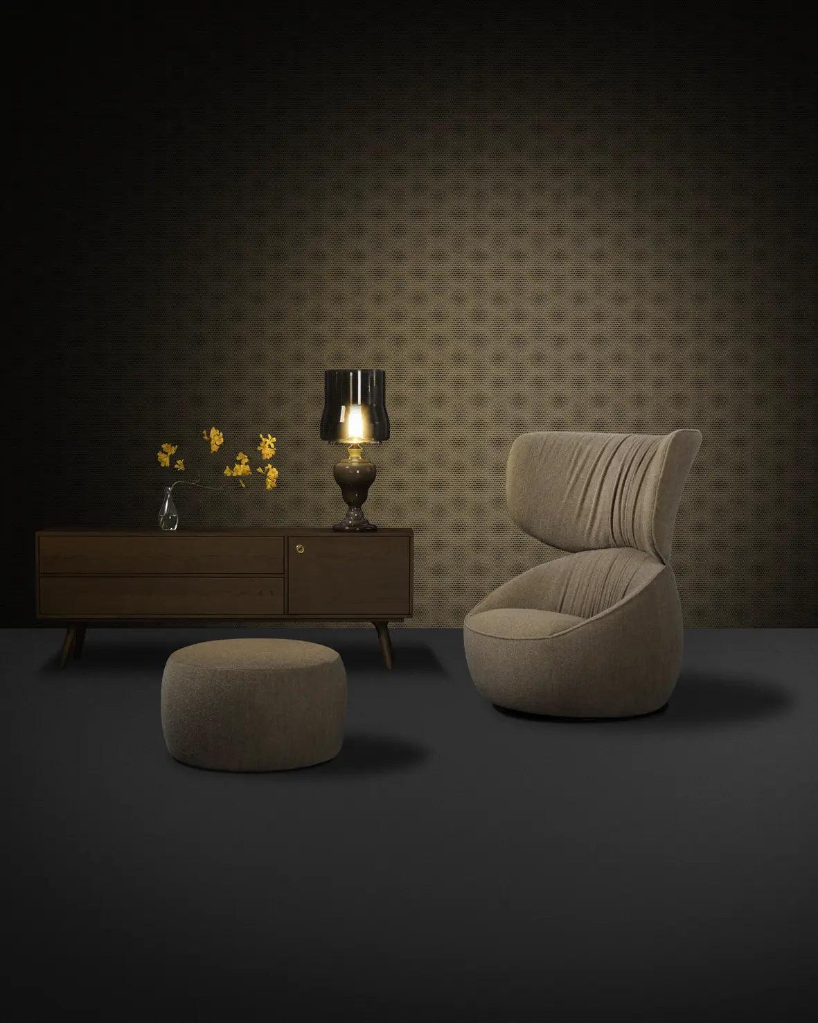 HANA WINGBACK upholstered armchair Moooi Eye on Design