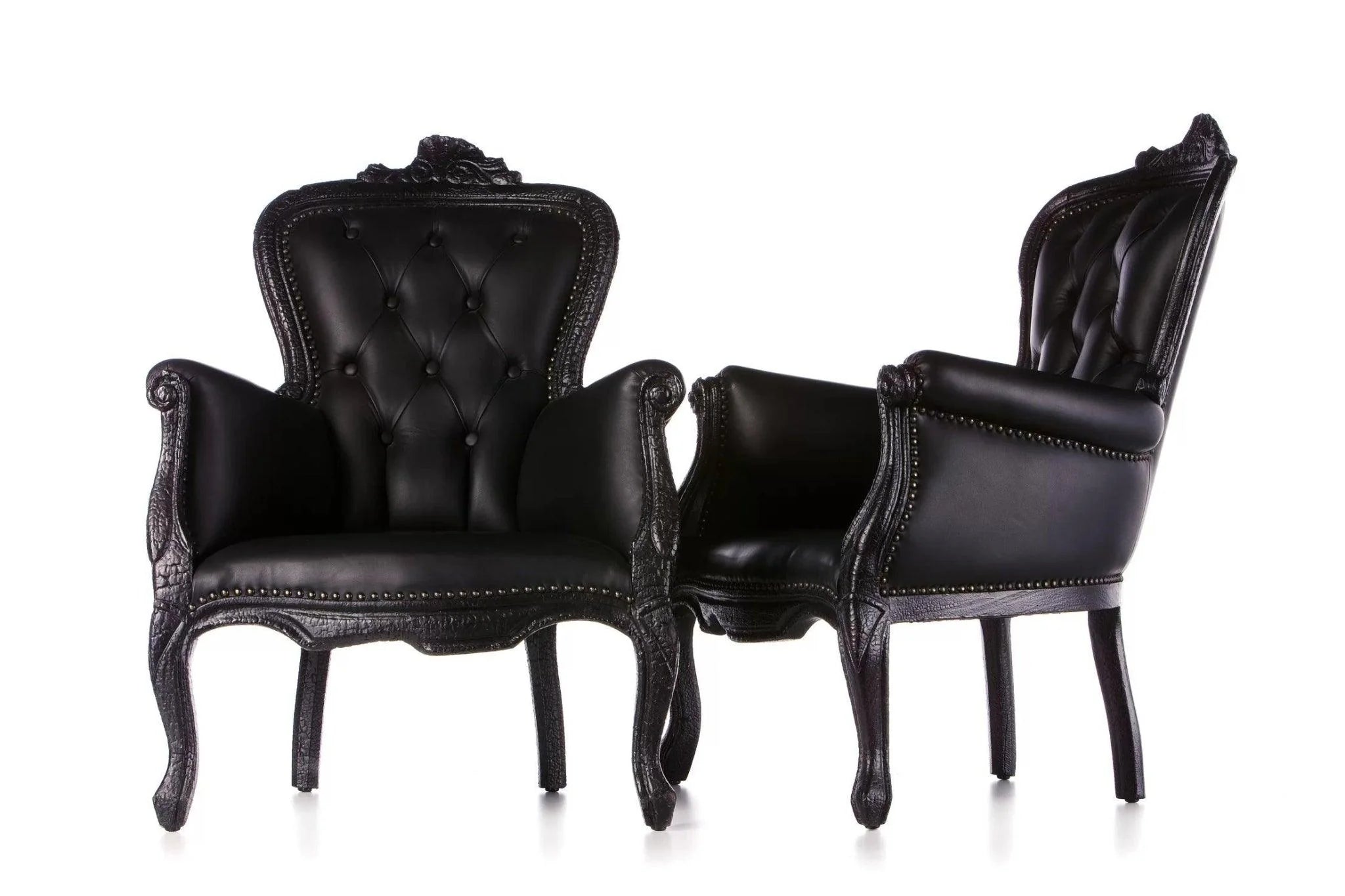 SMOKE armchair black Moooi Eye on Design