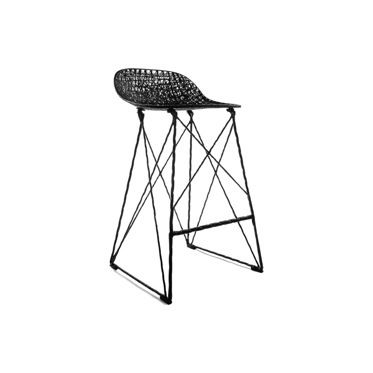 CARBON bar chair black Moooi 83 cm Eye on Design