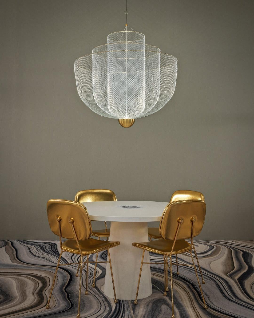 THE GOLDEN chair gold base Moooi Eye on Design