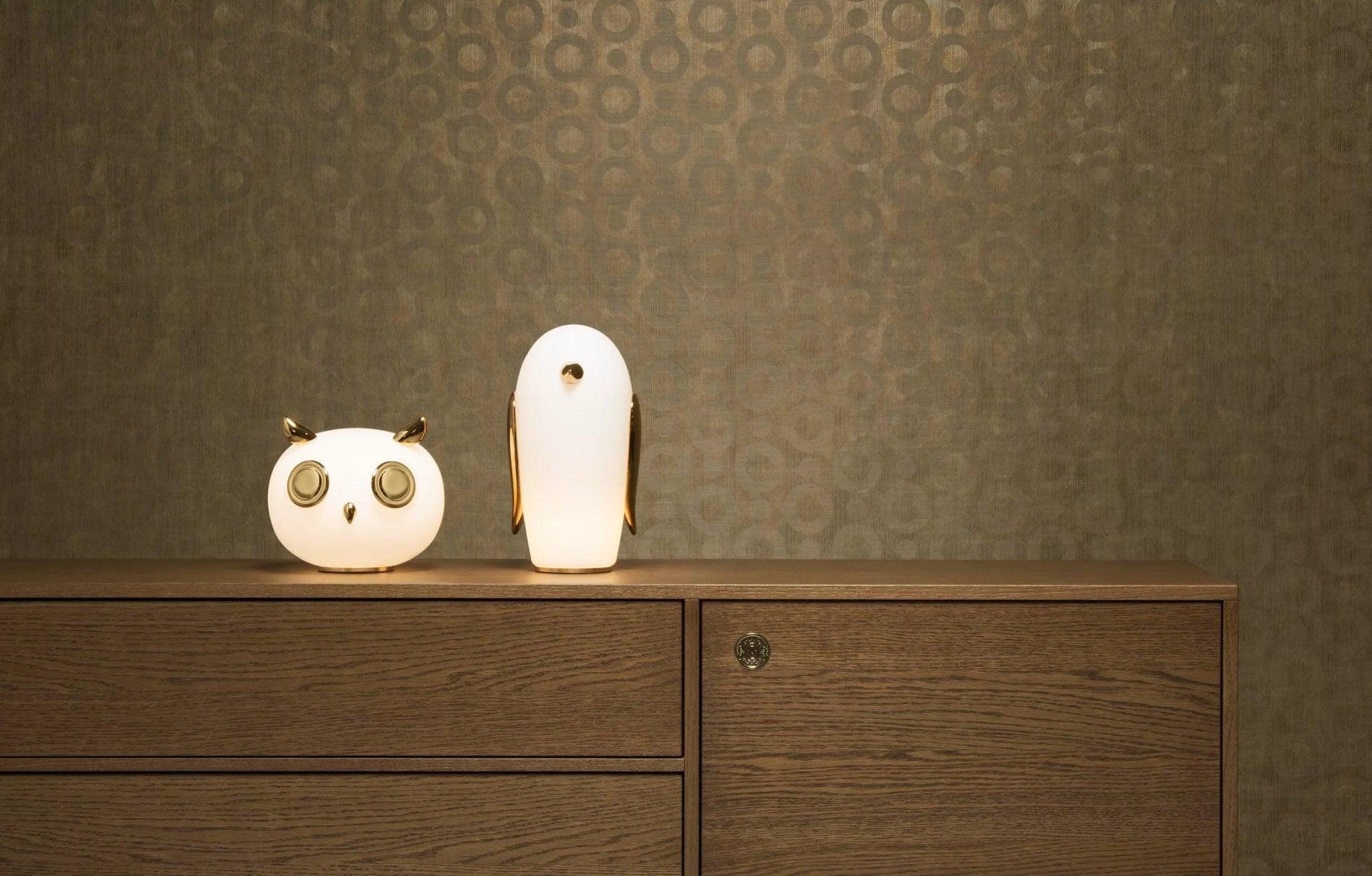 Decorative lamp PET LIGHT NOOT NOOT - PENGUIN gold Moooi Eye on Design