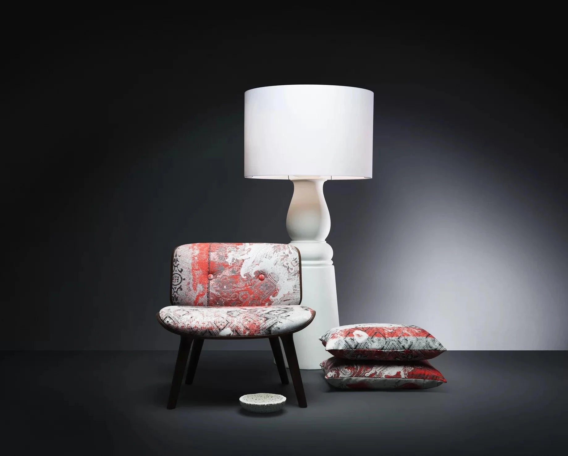 Floor lamp FAROO white Moooi Eye on Design