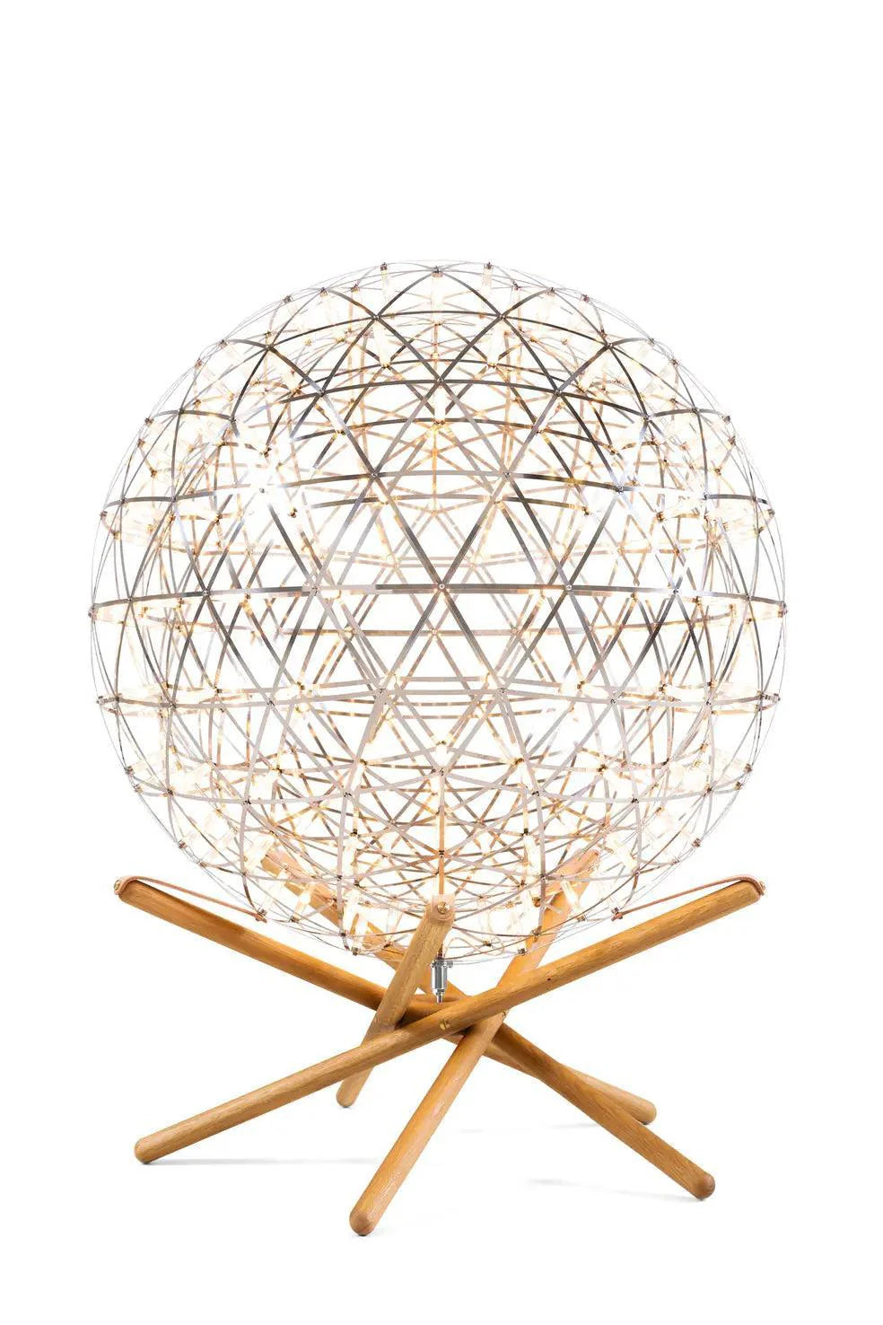 Floor lamp RAIMOND II TENSEGRITY stainless steel Moooi 61 cm Eye on Design