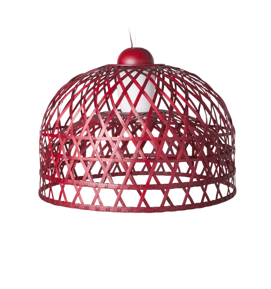 EMPEROR SUSPENDED pendant lamp red Moooi 100 cm Eye on Design