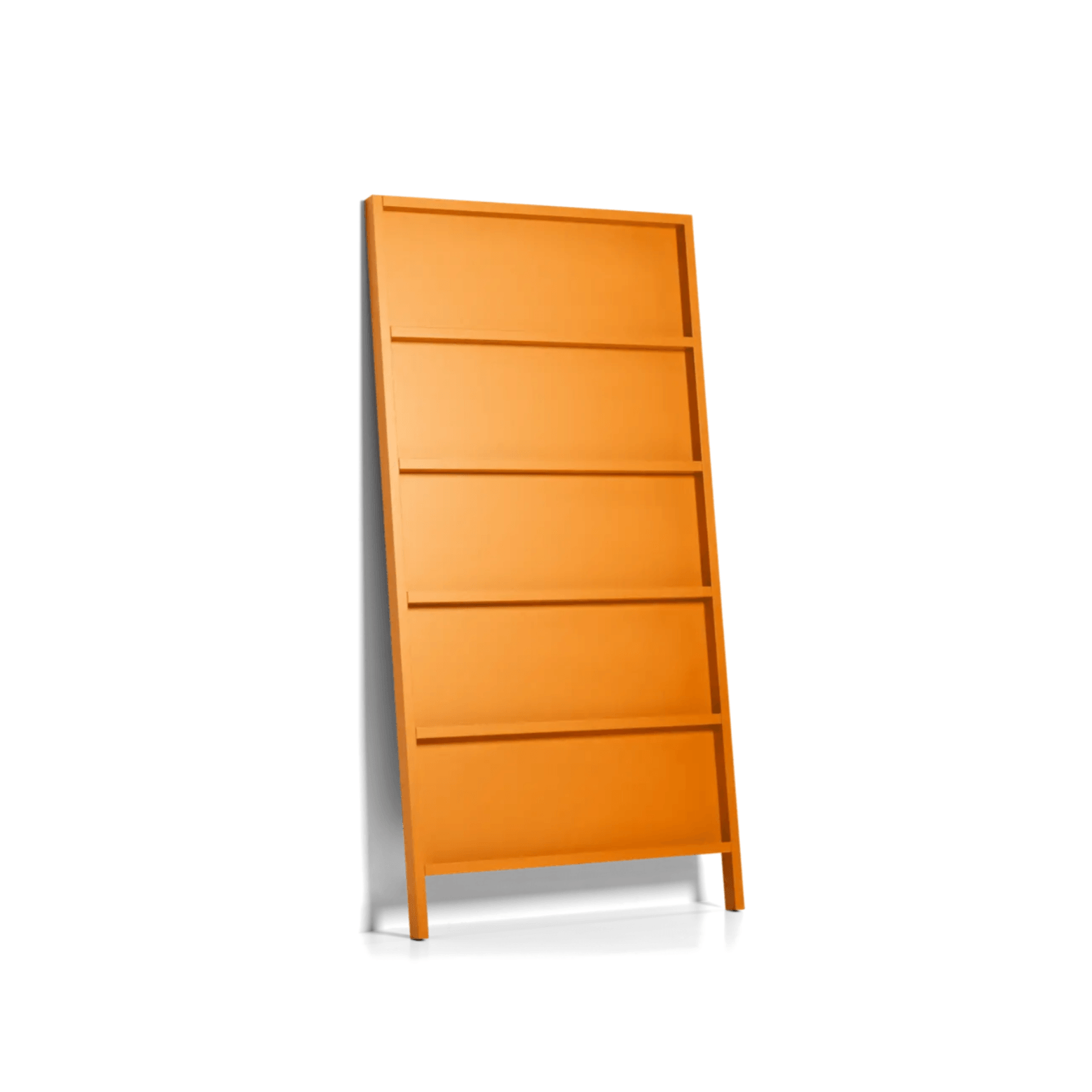 Bookcase OBLIQUE yellow orange Moooi 210 cm Eye on Design