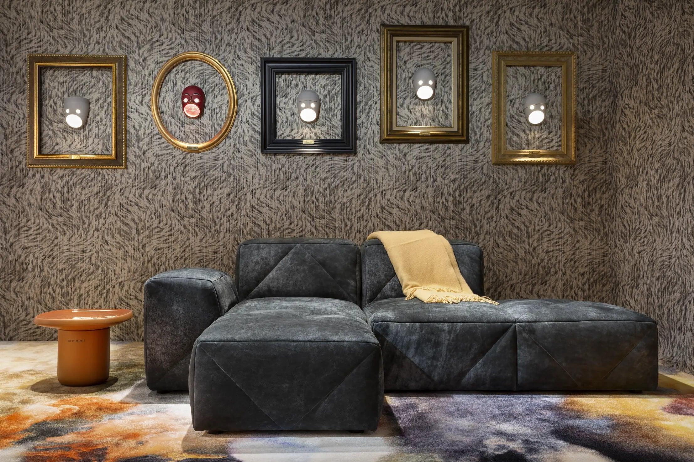 Modular sofa BFF upholstered Moooi Eye on Design