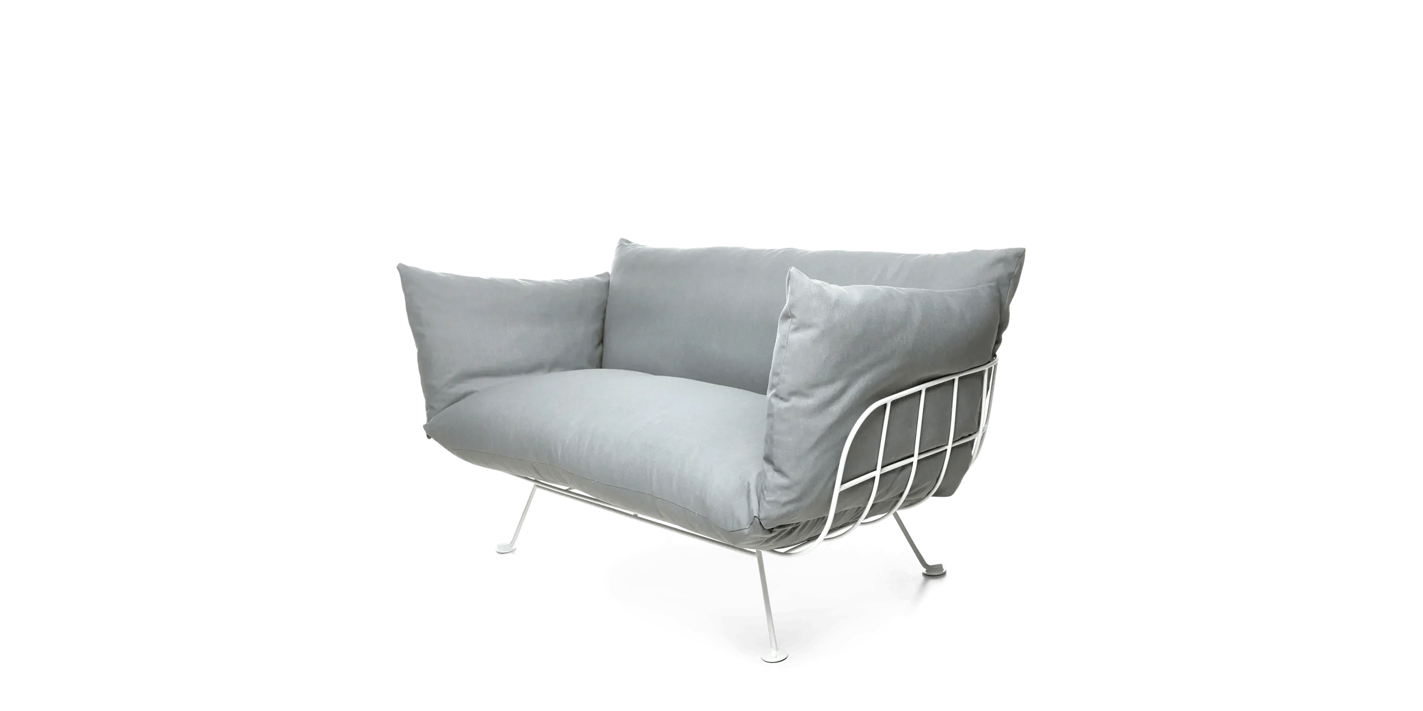 Sofa NEST steel base Moooi Eye on Design