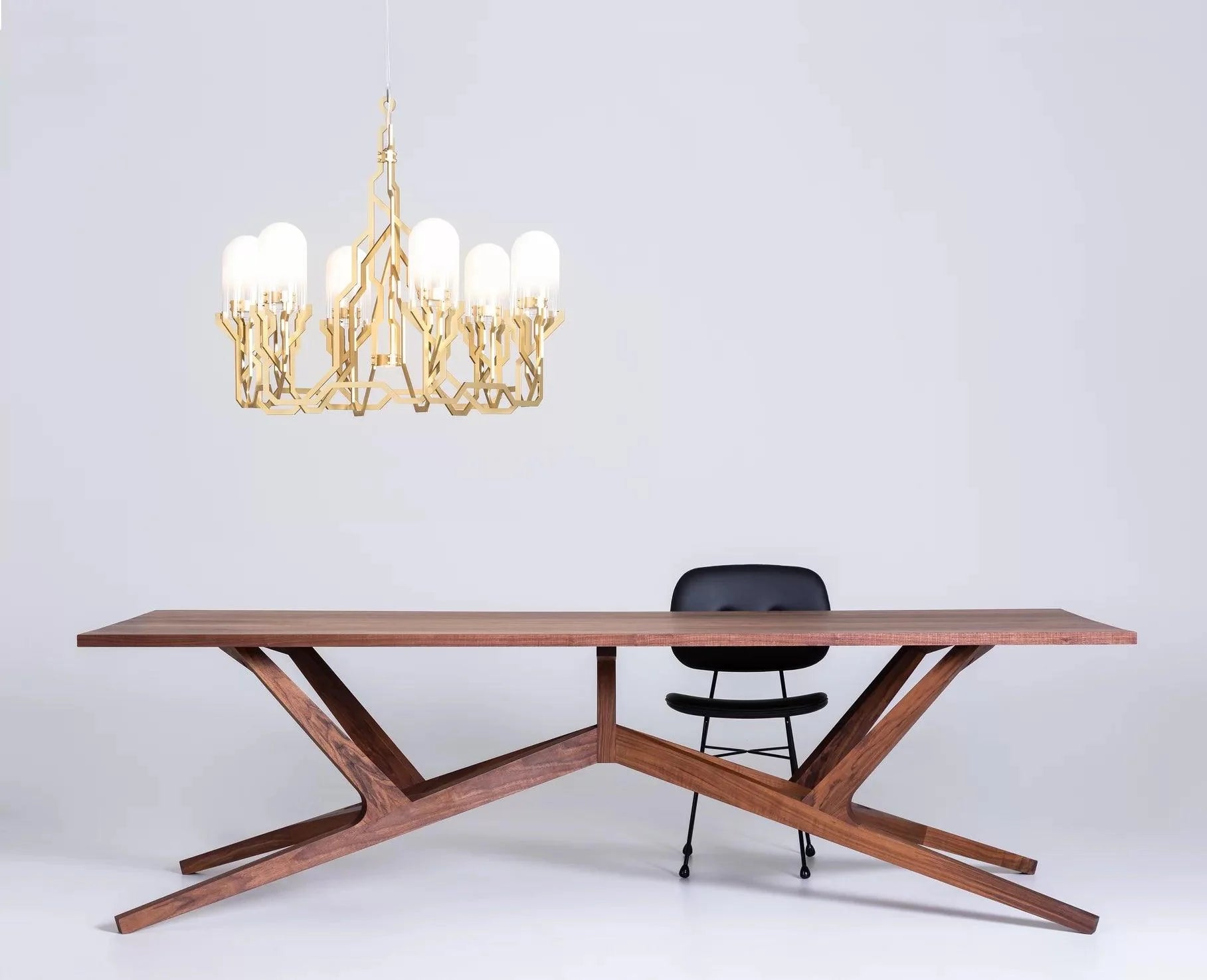 LIBERTY table walnut wood Moooi Eye on Design