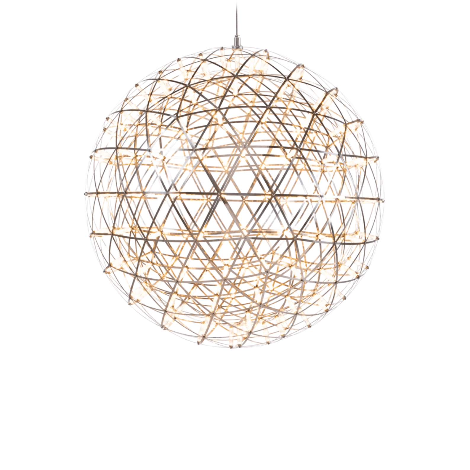 RAIMOND II chandelier stainless steel Moooi Eye on Design