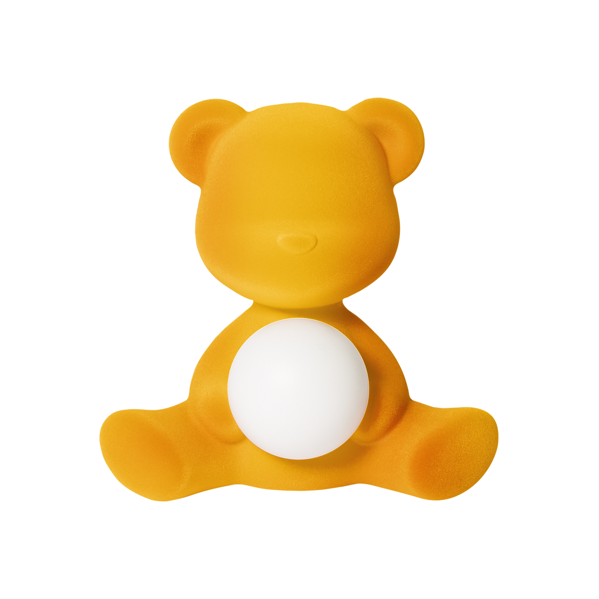 The teddy bear, the emotional object of Par Excellence, was again interpreted by Stefano Giovannoni and became a table lamp. A small icon, delicate and fun at the same time, was designed in two versions, Boy & Girl. Teddy Girl, more shy and delicate, brings out the female soul of the famous stuffed animal, covering a small backlit ball.