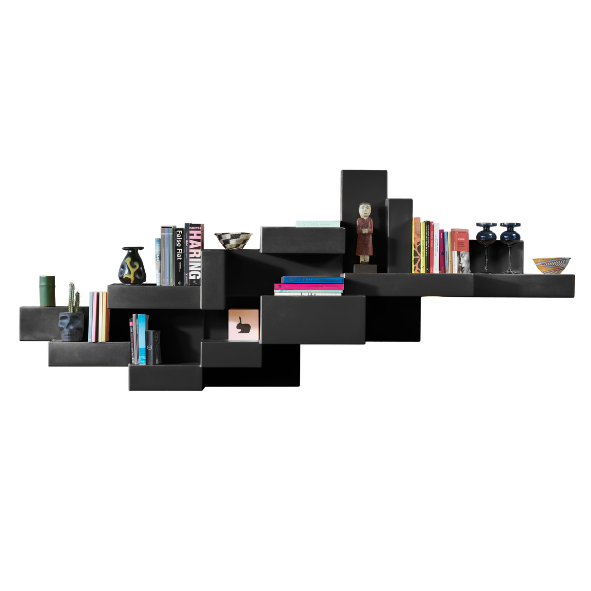PRIMITIVE bookshelf black, QeeBoo, Eye on Design