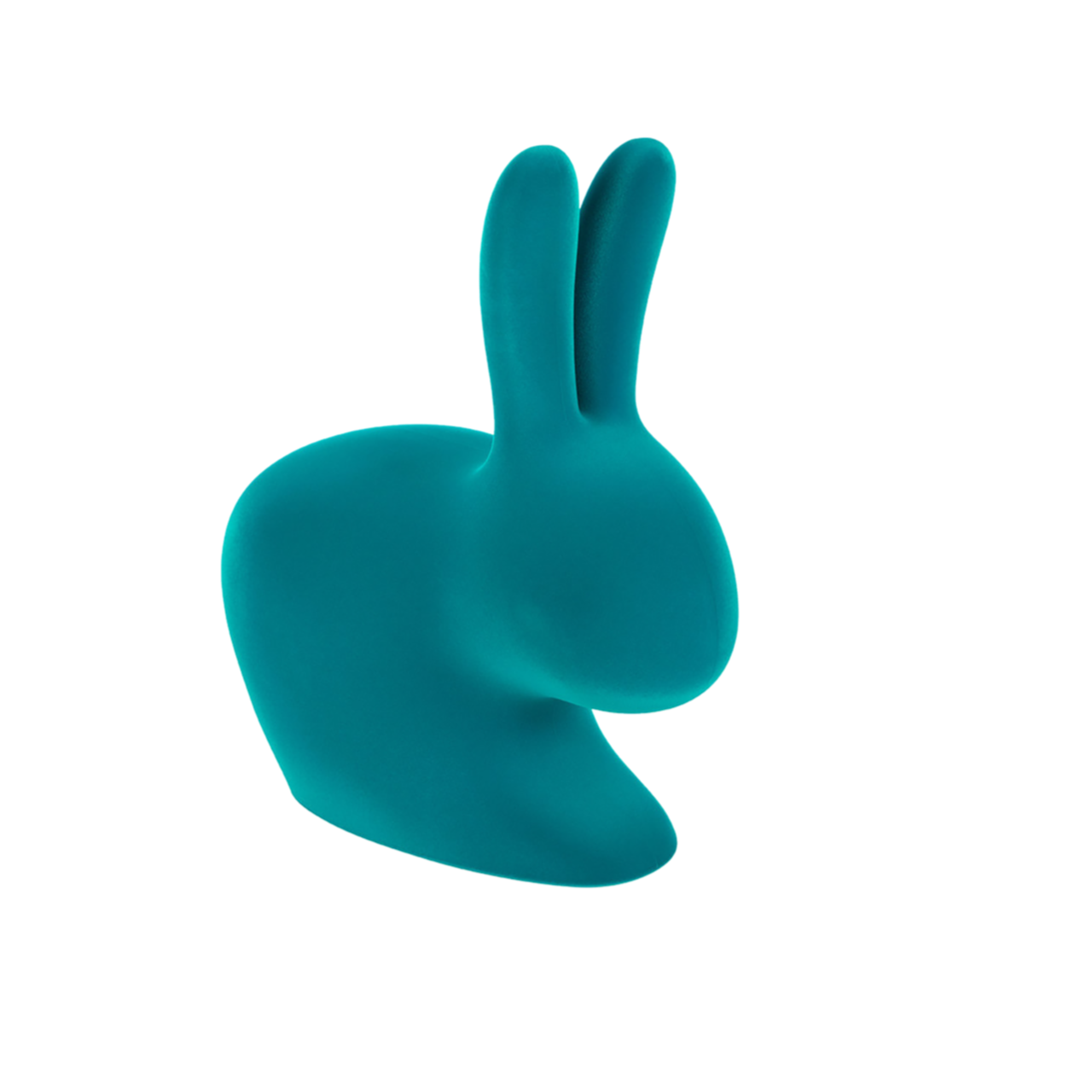 Rabbit is a pendant for a book designed by Stefano Giovannoni. A symbol of love and fertility, this toddler will bring you happiness! The velvet surface is softer to the touch.