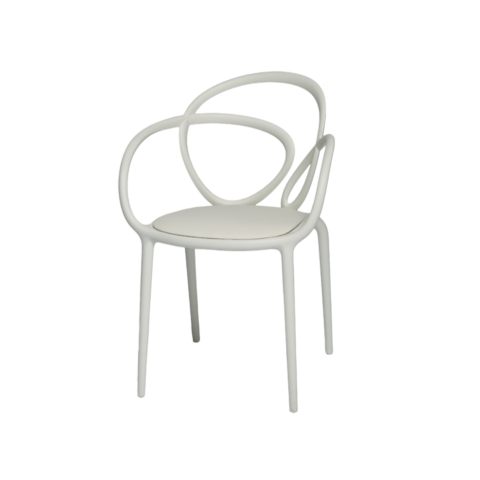 The Loop chair was designed by the Front group, whose members are Sofia Lagerkvist and Anna Lindgren. Their ideas for work are created during joint discussions and creative experiments and girls also participate in the entire creation process from the idea through production to finish.