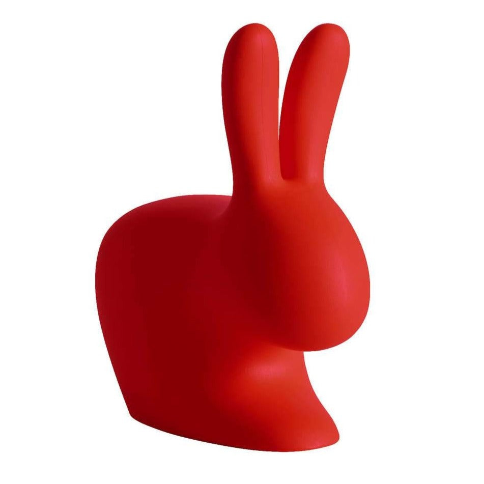 Hop up for this unusual chair! A rabbit chair, designed by Stefano Giovannoni, can be used both by based on his ears and on the opposite side, riding it and based his forearms on his ears. The most authentic Qeebooo hat. Suitable for both interiors and outside.