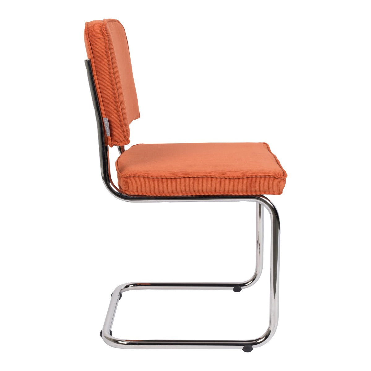 RIDGE RIB chair orange, Zuiver, Eye on Design